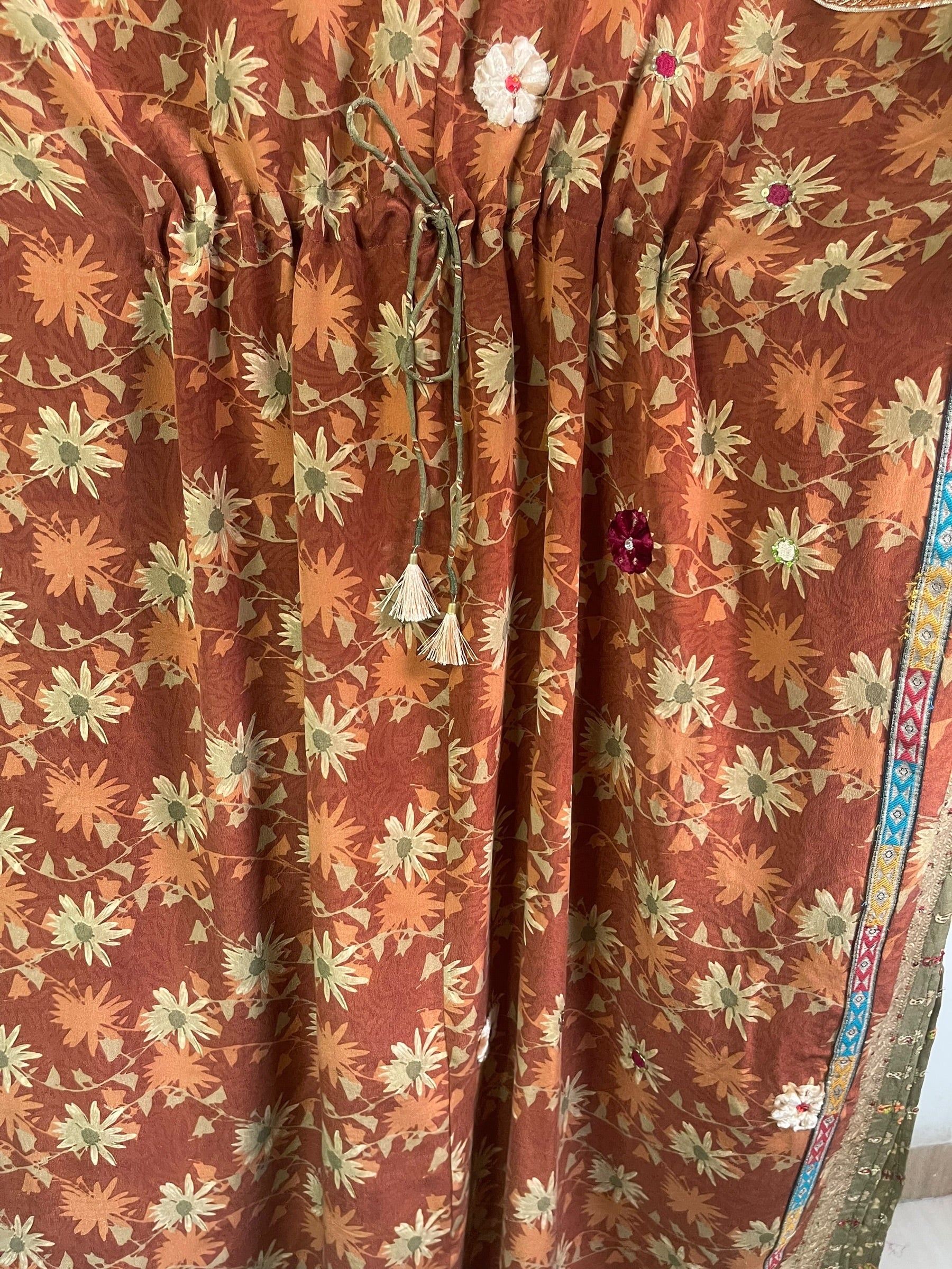 Releases Sunday August 9th at 8pm EST PRC8945  Wabi Sabi Pure Silk Maxi Kaftan