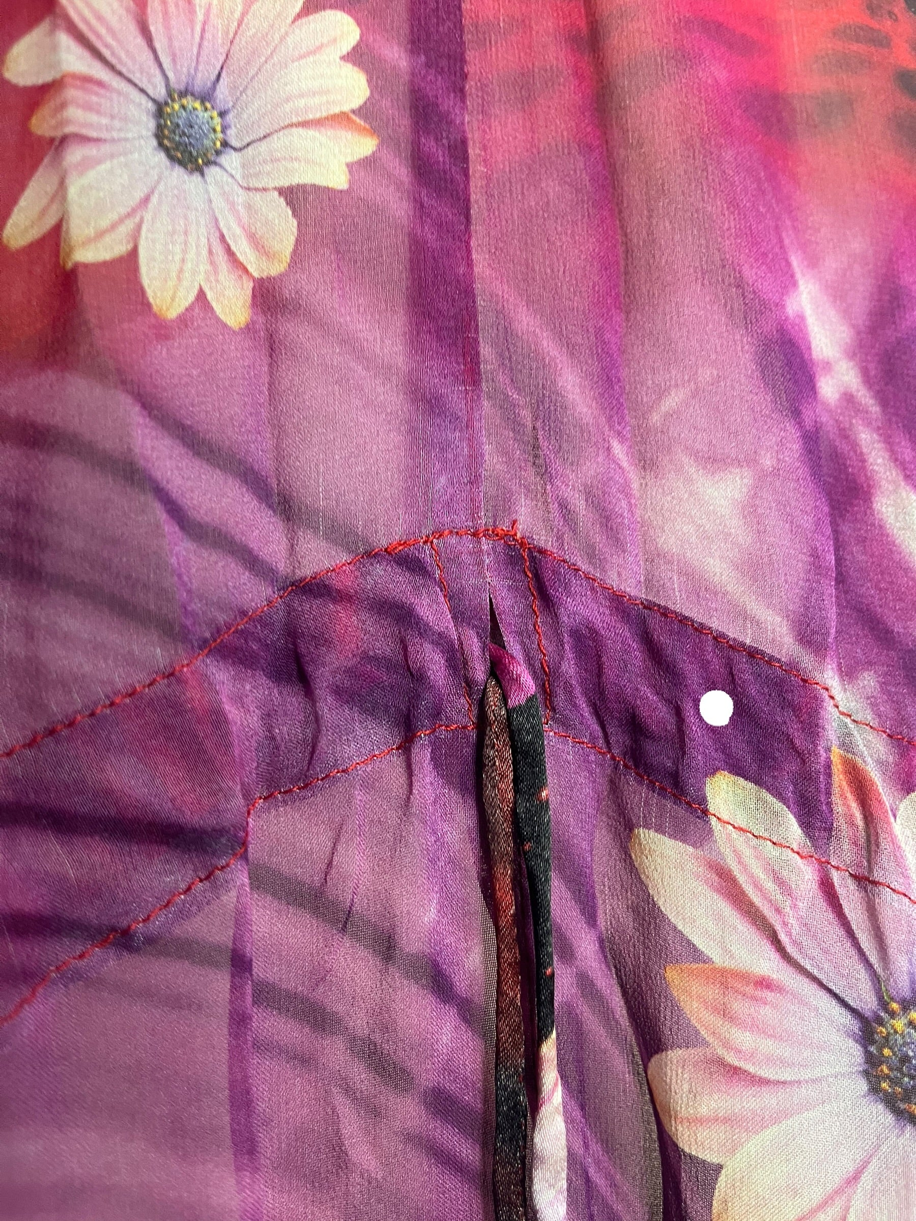 PRG8863 Sheer Wabi Sabi Pure Silk Maxi Kaftan