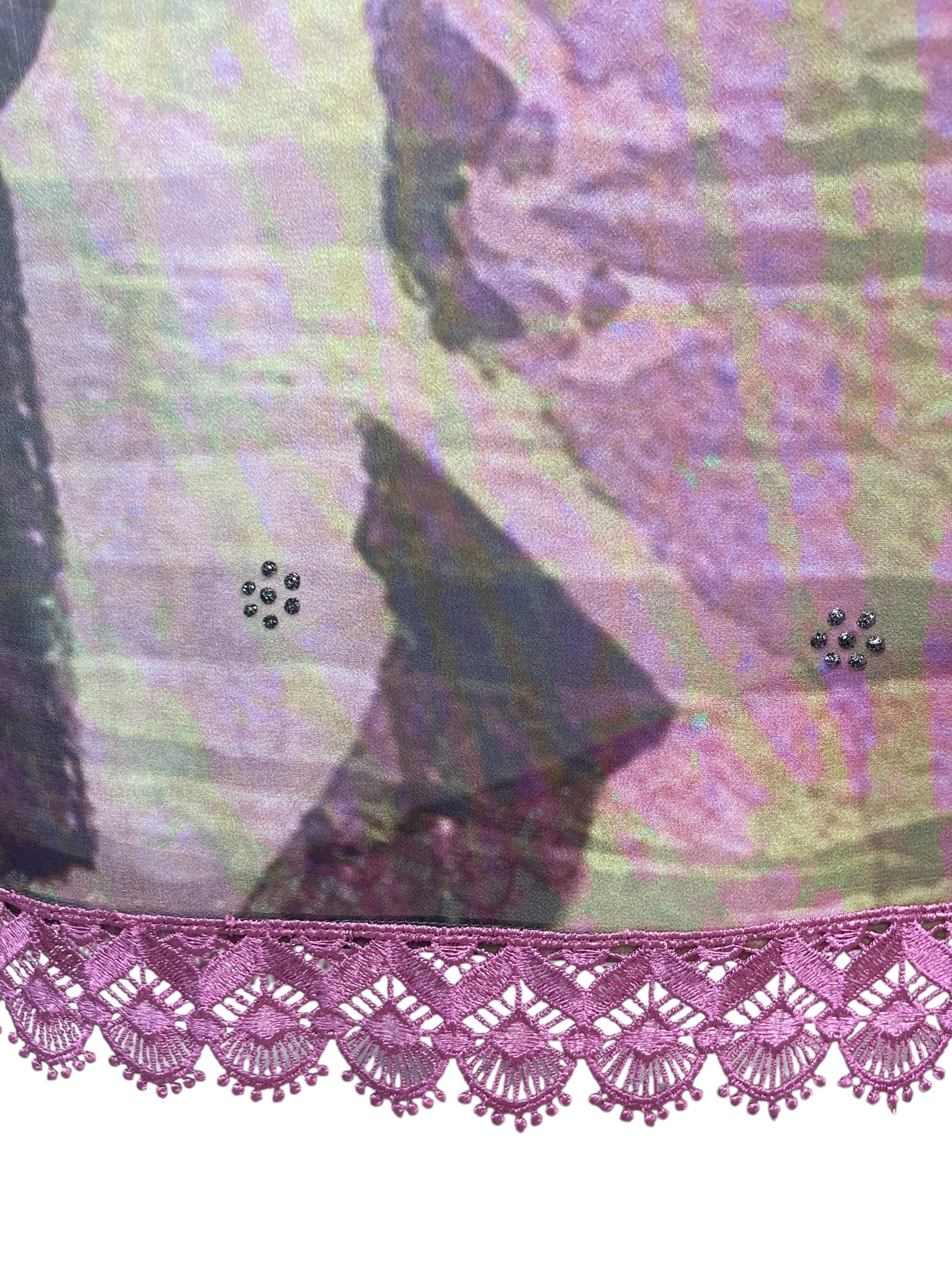 PRG8213 Sheer Avatar Pure Silk Maxi Kaftan