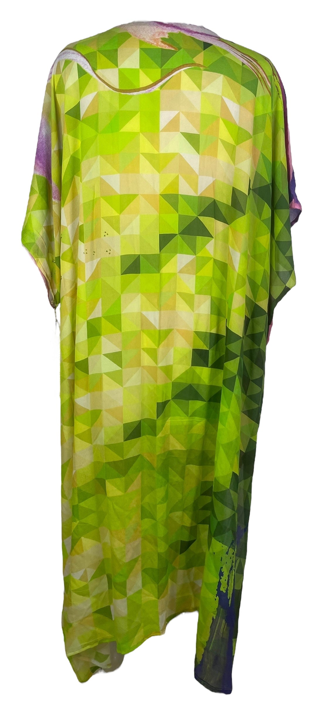 PRG8209 Sheer Avatar Pure Silk Maxi Kaftan