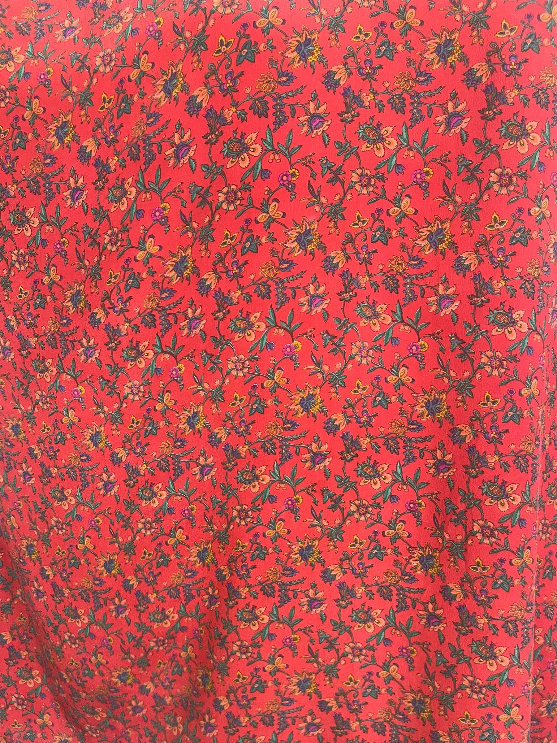 PRC9064 Avatar Pure Silk Long Tunic with Side Ties
