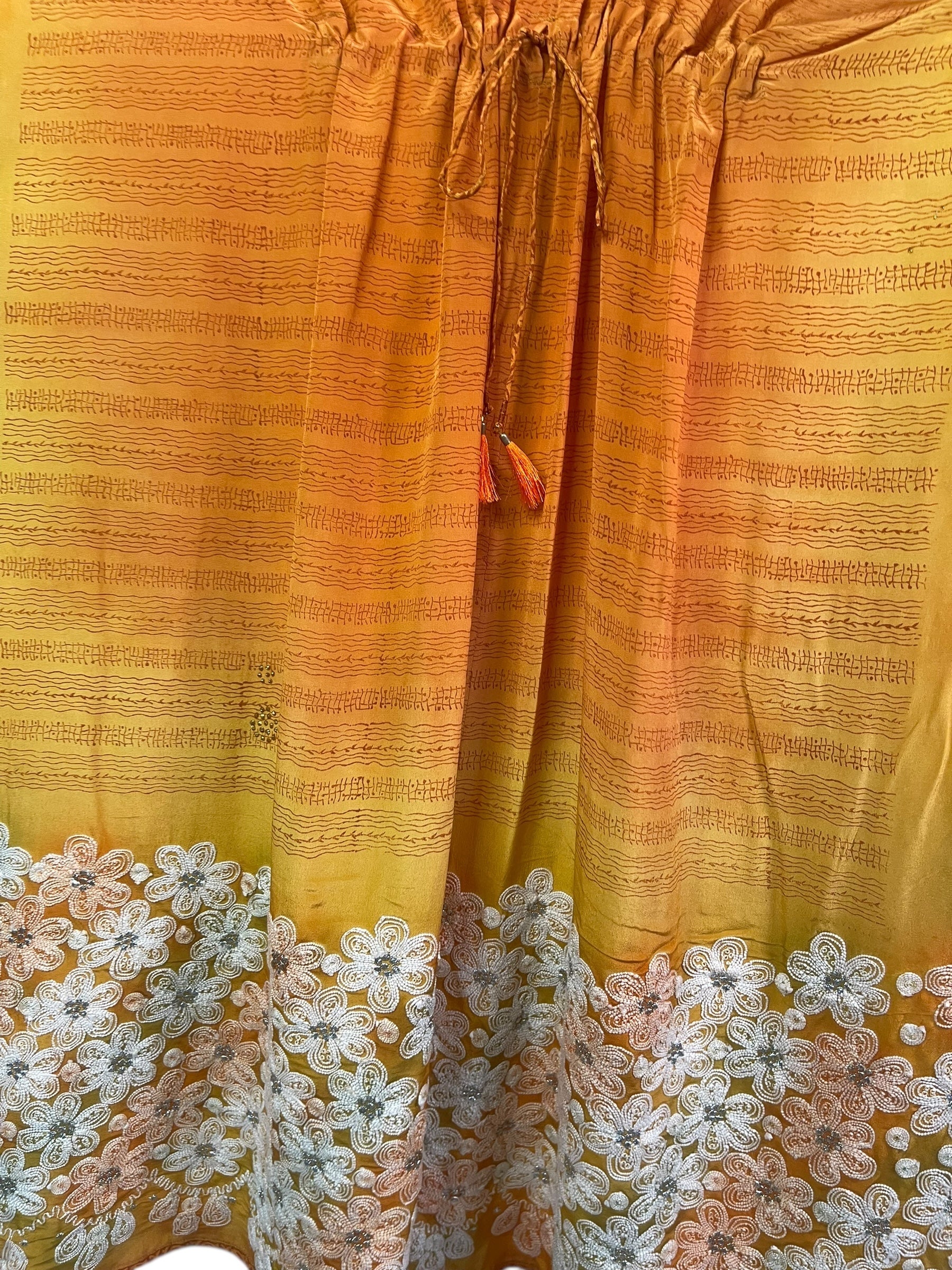 PRC8244 Avatar Pure Silk Maxi Kaftan