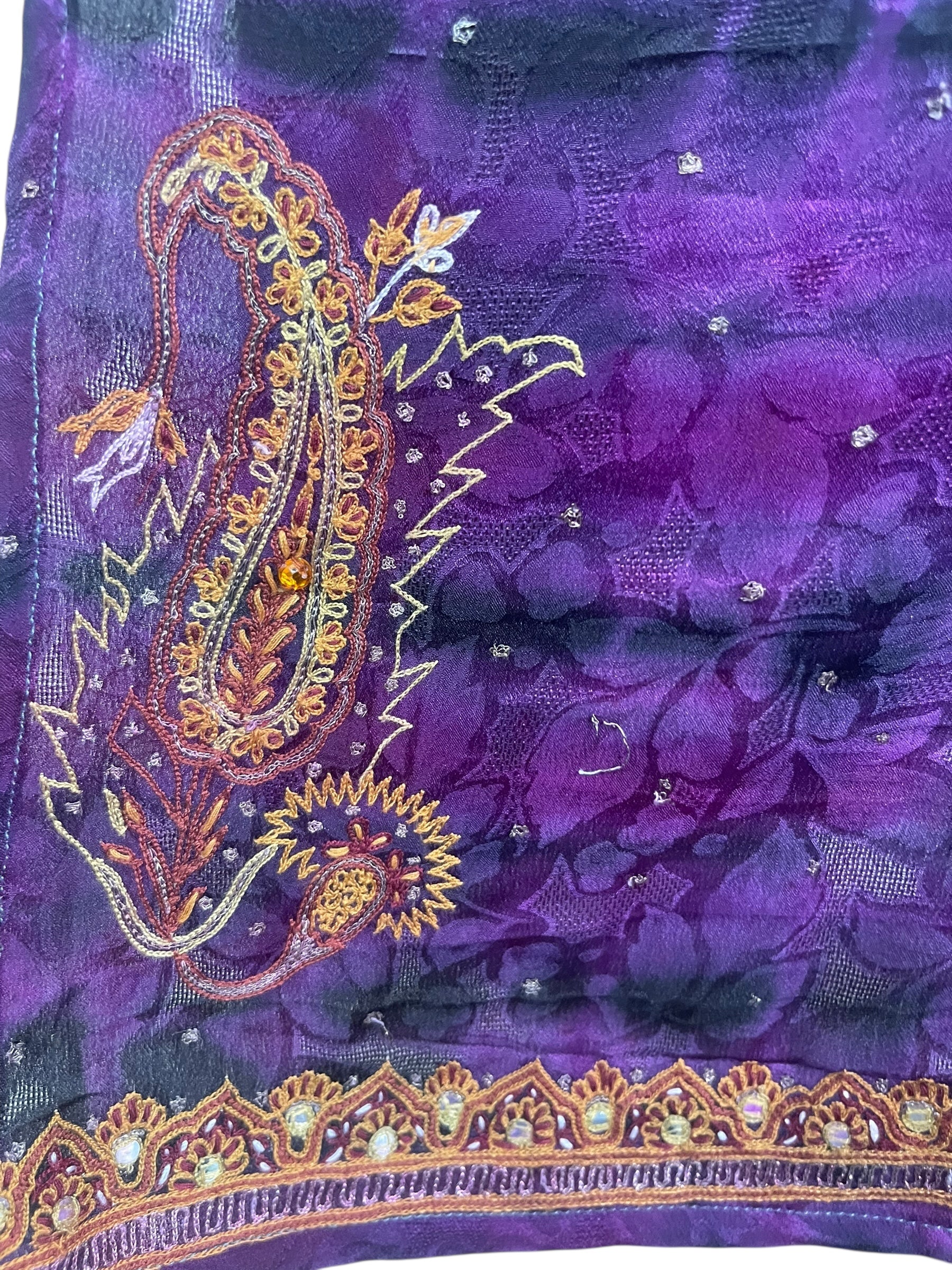 PRC8247 Avatar Pure Silk Maxi Kaftan