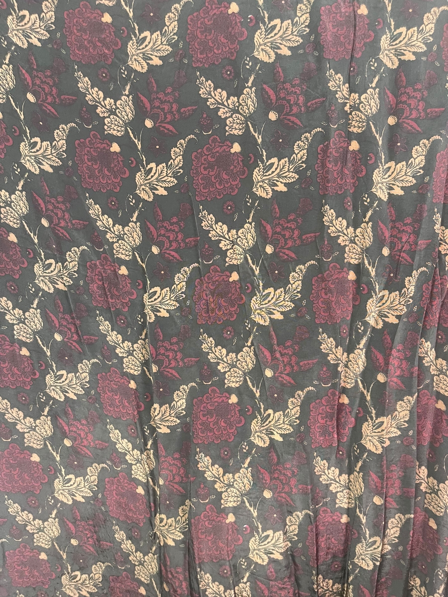 PRS8258 Avatar Pure Silk Maxi Kaftan by DECEMBER2025 – Handmade ethical Maxi Kaftan from sariKNOTsari using upcycled silk. Designed in Canada for travel and slow fashion, loved from Toronto to LA to Sydney.