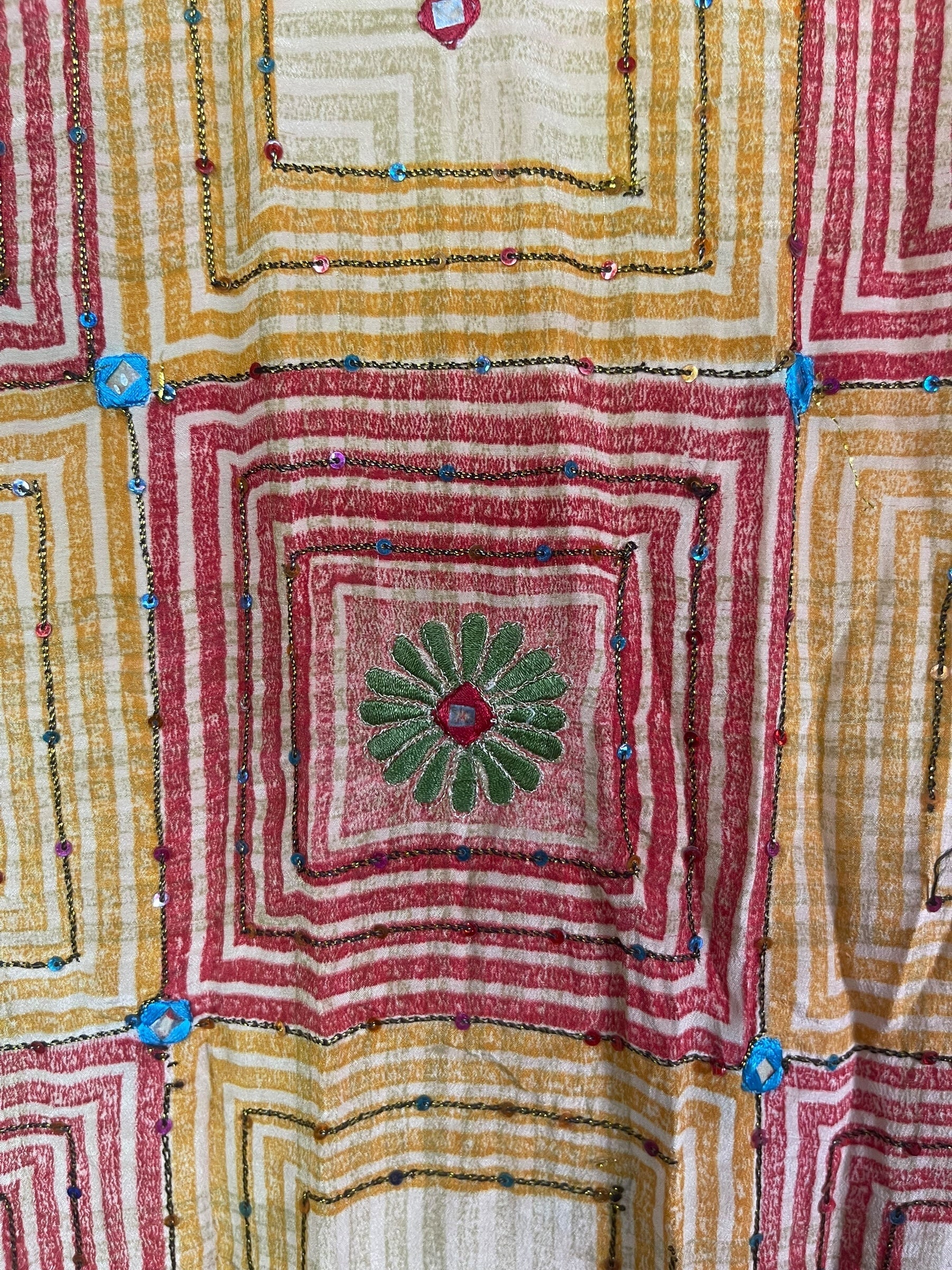 PRC8248 Avatar Pure Silk Maxi Kaftan