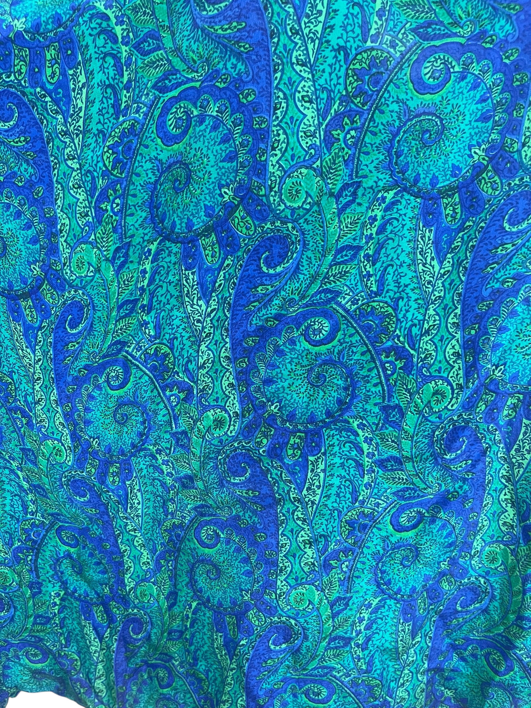 PRC9015 Avatar Pure Silk Long Tunic with Side Ties