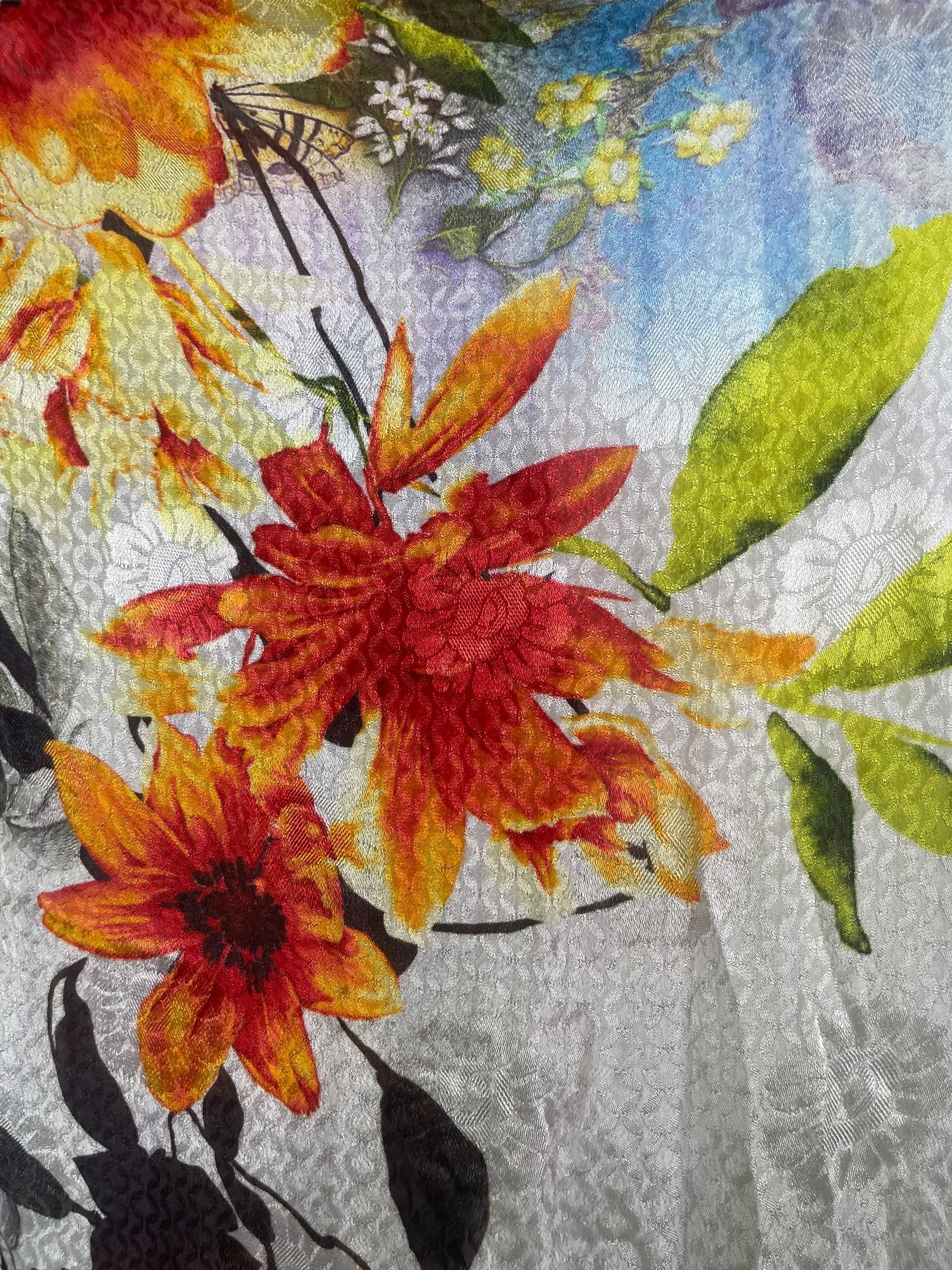 PRG8263 Sheer Avatar Pure Silk Maxi Kaftan