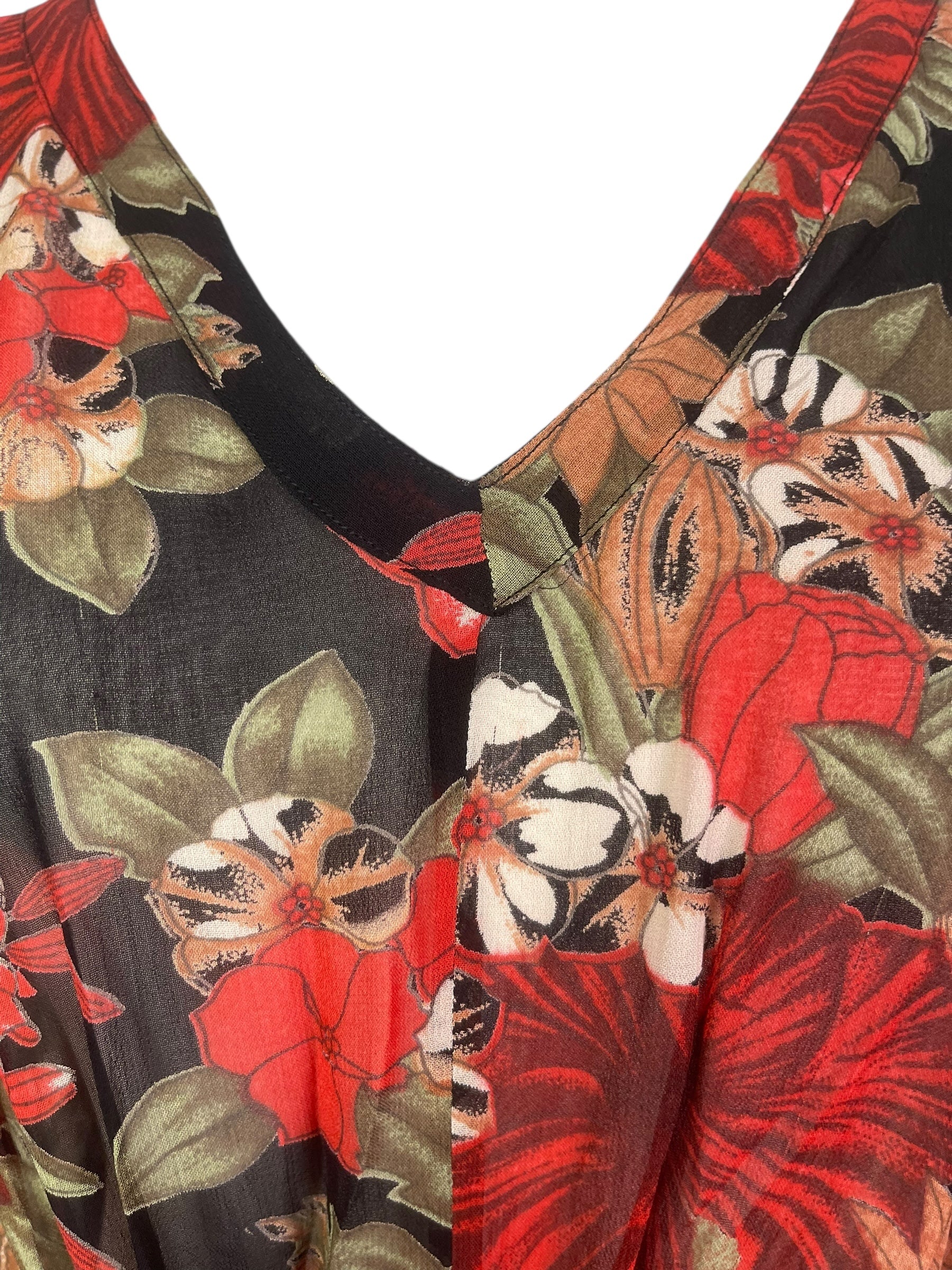 PRG8212 Avatar Pure Silk Maxi Kaftan