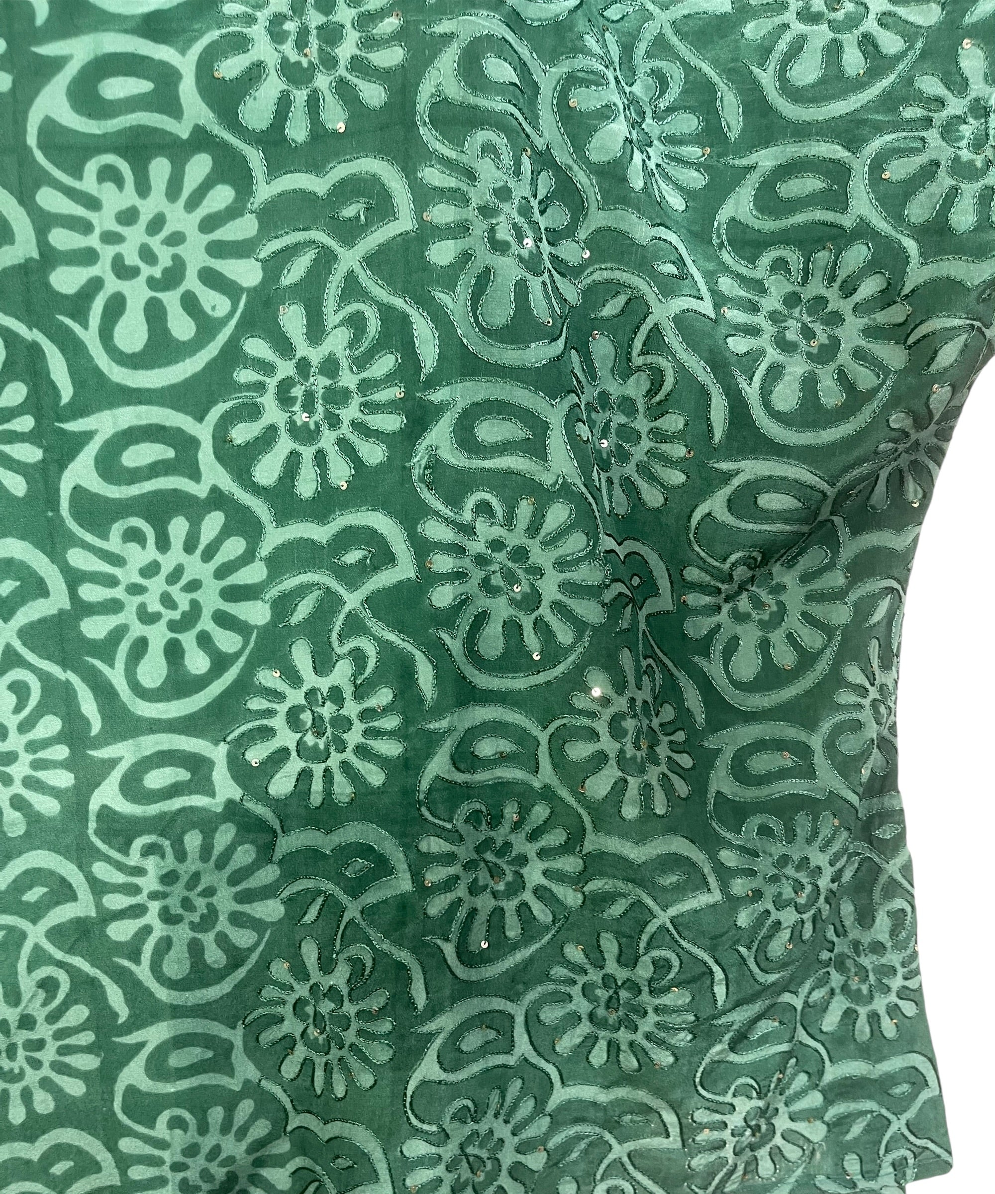 PRC9062 Wabi Sabi Pure Silk Long Tunic with Side Ties