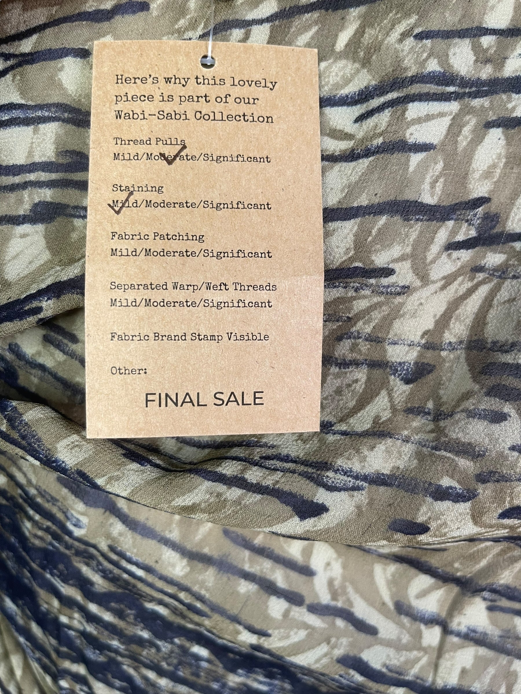 PRG8267 Sheer Wabi Sabi Pure Silk Maxi Kaftan