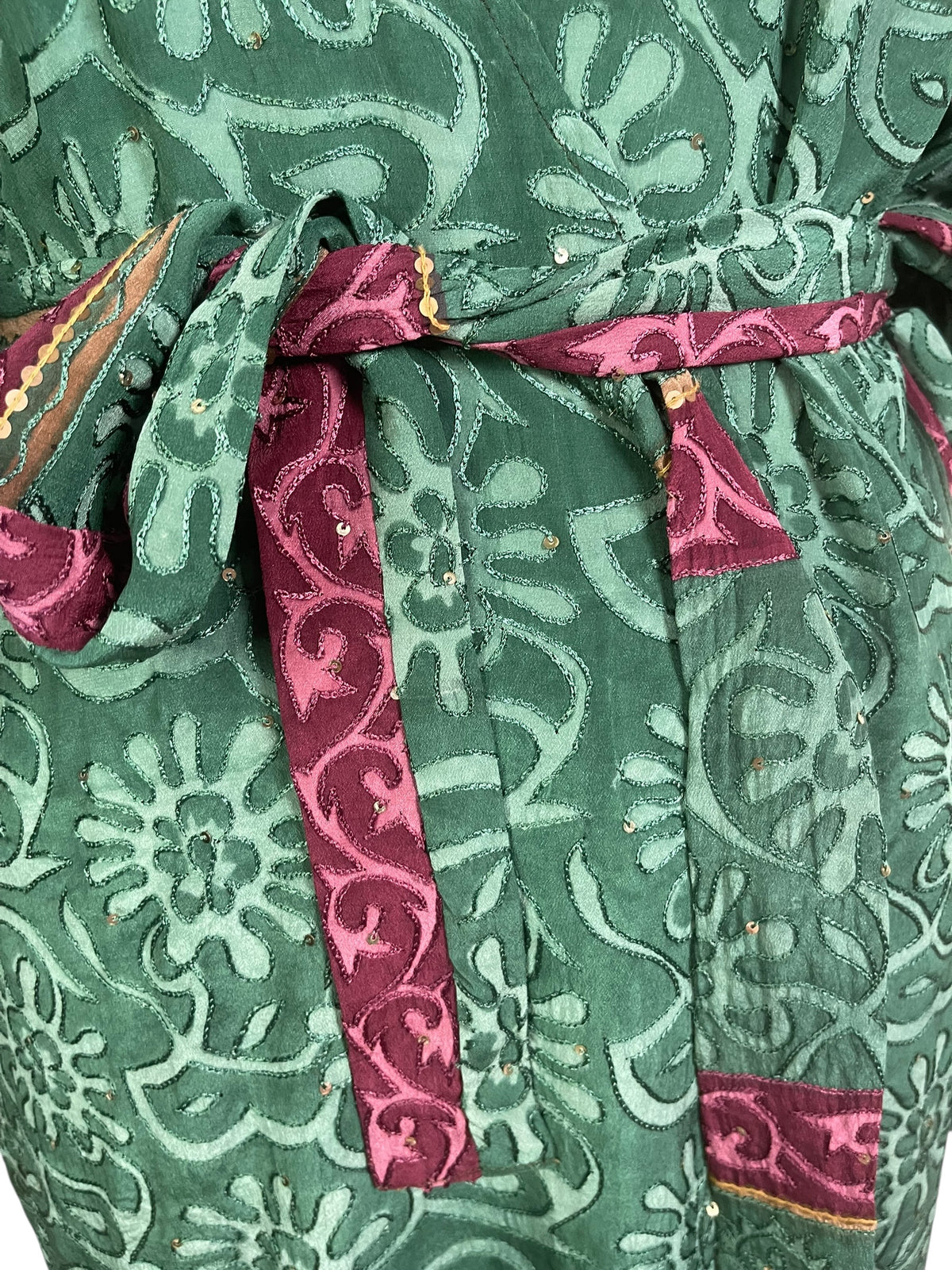 Releases Sunday at 8pm EST  PRC9062 Wabi Sabi Pure Silk Kimono Sleeved Duster with Belt