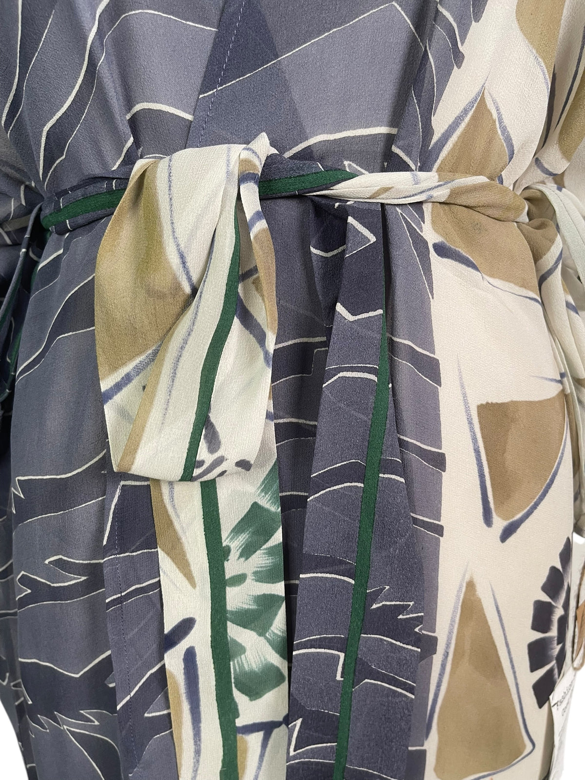 Releases Sunday at 8pm EST  PRG9041 Sheer Wabi Sabi Pure Silk Kimono Sleeved Duster with Belt