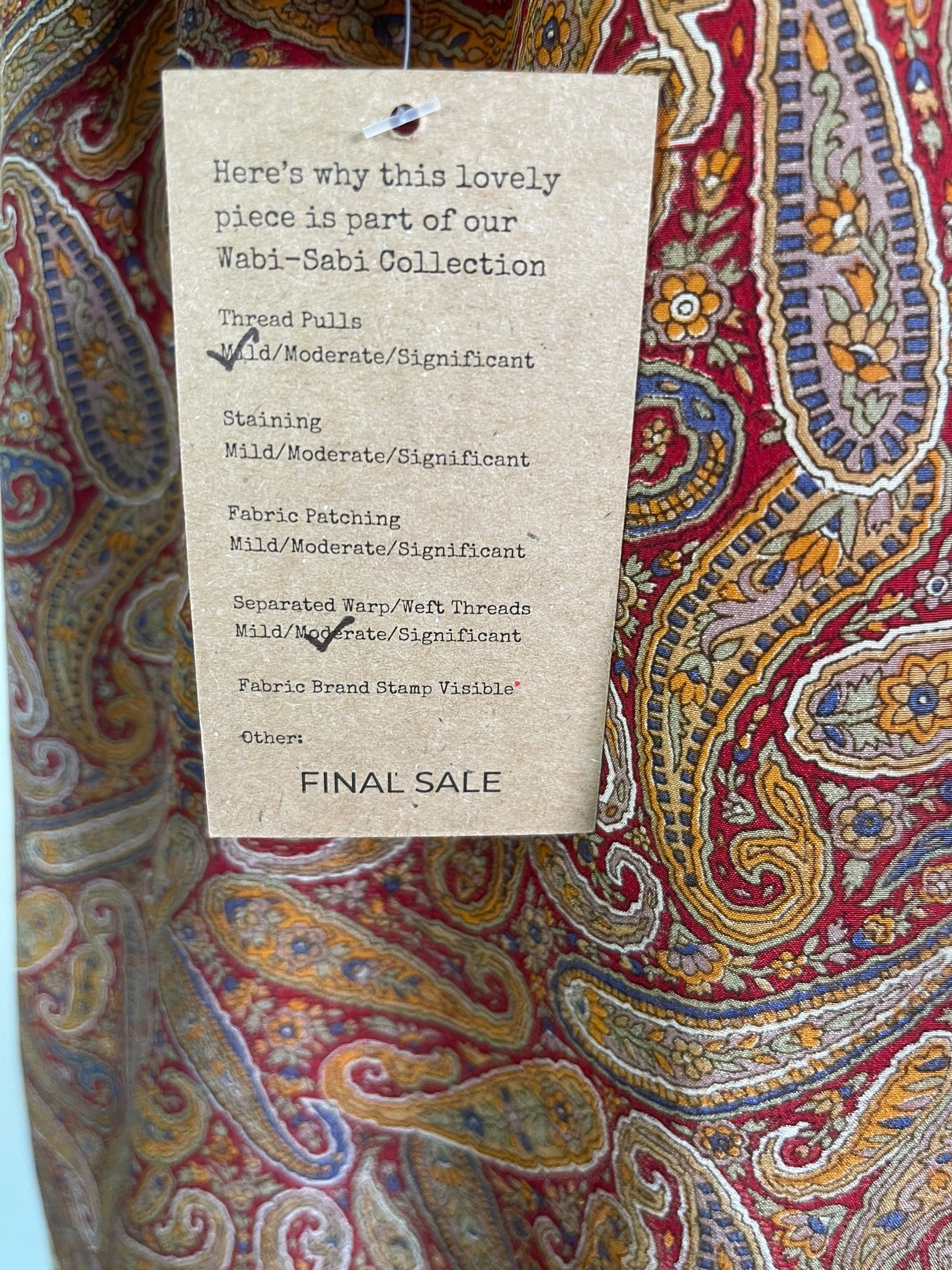 PRC8979 Wabi Sabi Pure Silk Side Slit Top