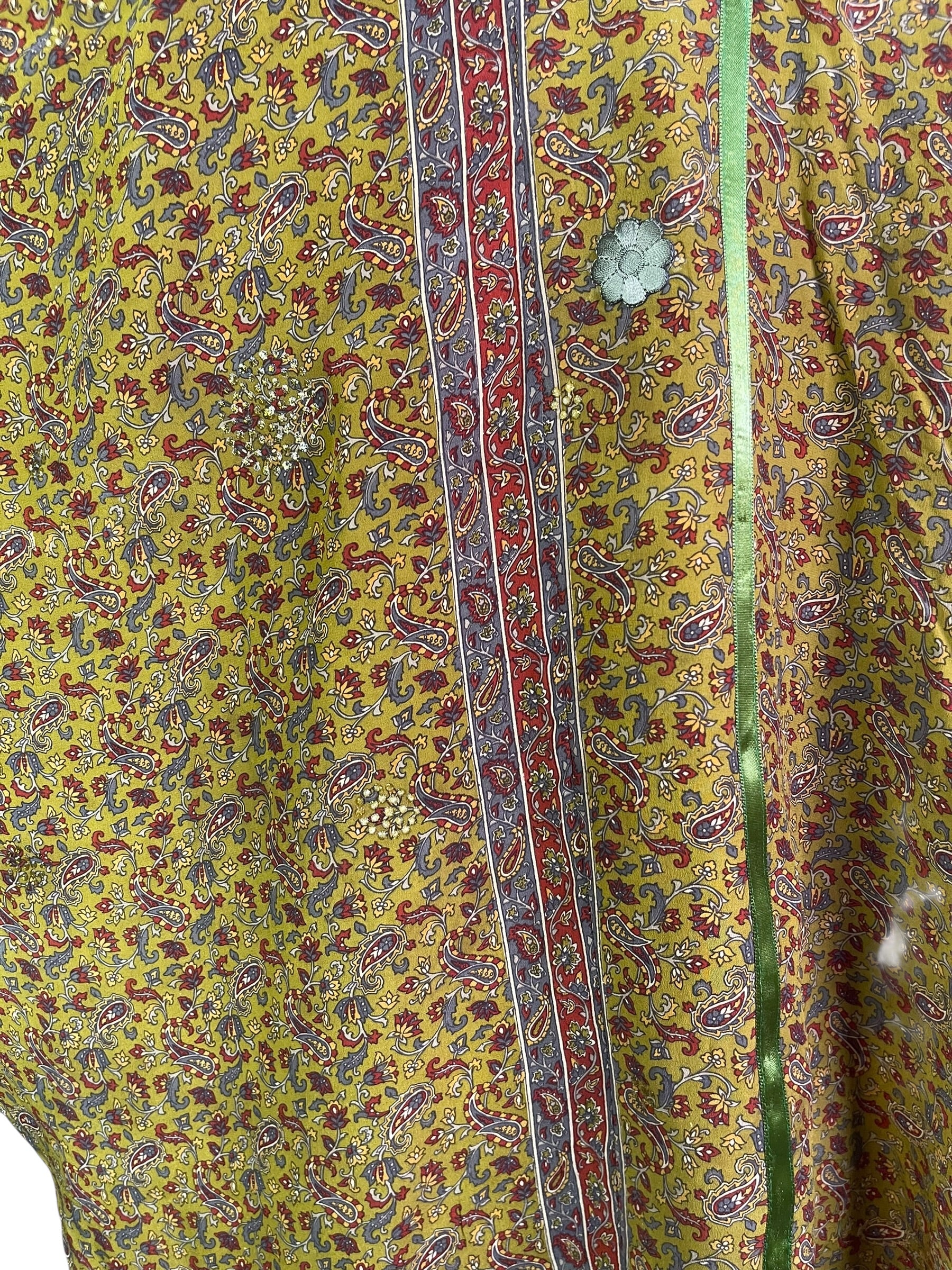 PRC8973 Avatar Pure Silk Waterfall Top