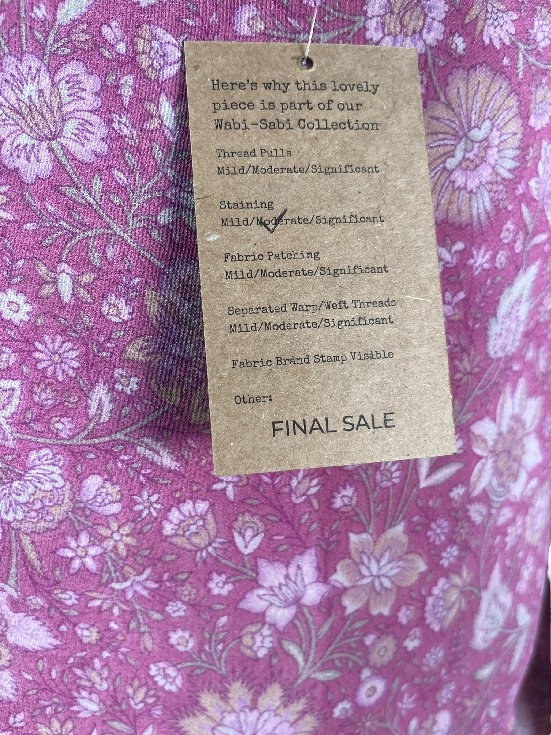 PRC7696 Wabi Sabi Pure Silk Bolero