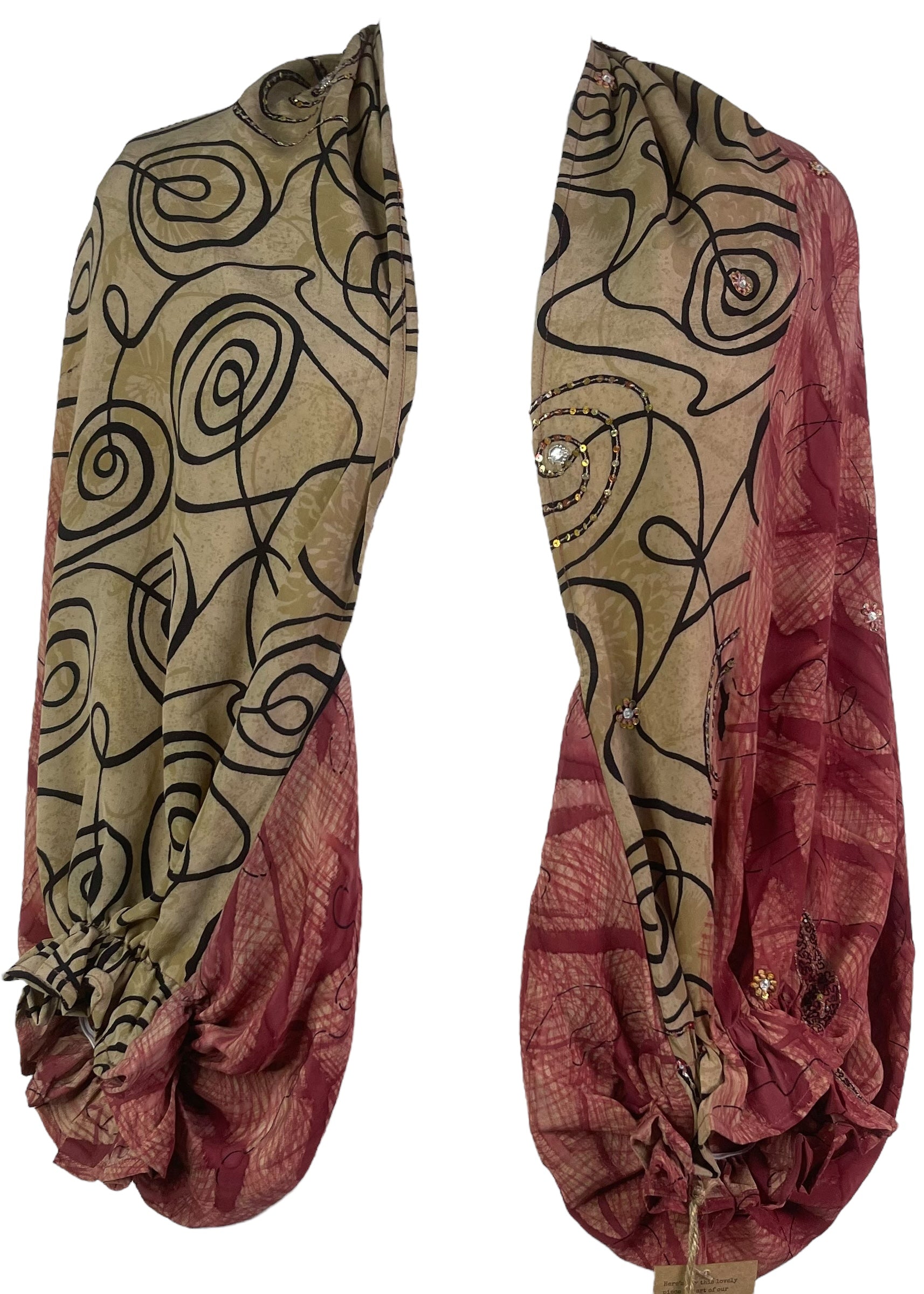 PRC8300A Wabi Sabi Pure Silk Bolero