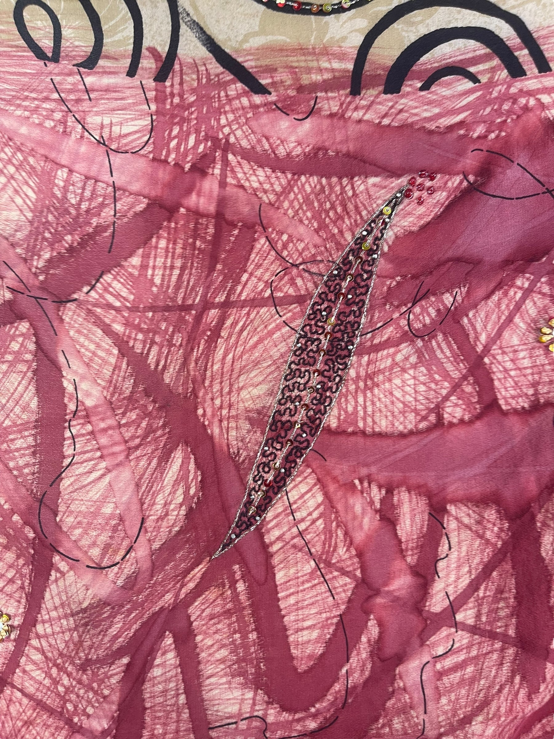 PRC8300A Wabi Sabi Pure Silk Bolero