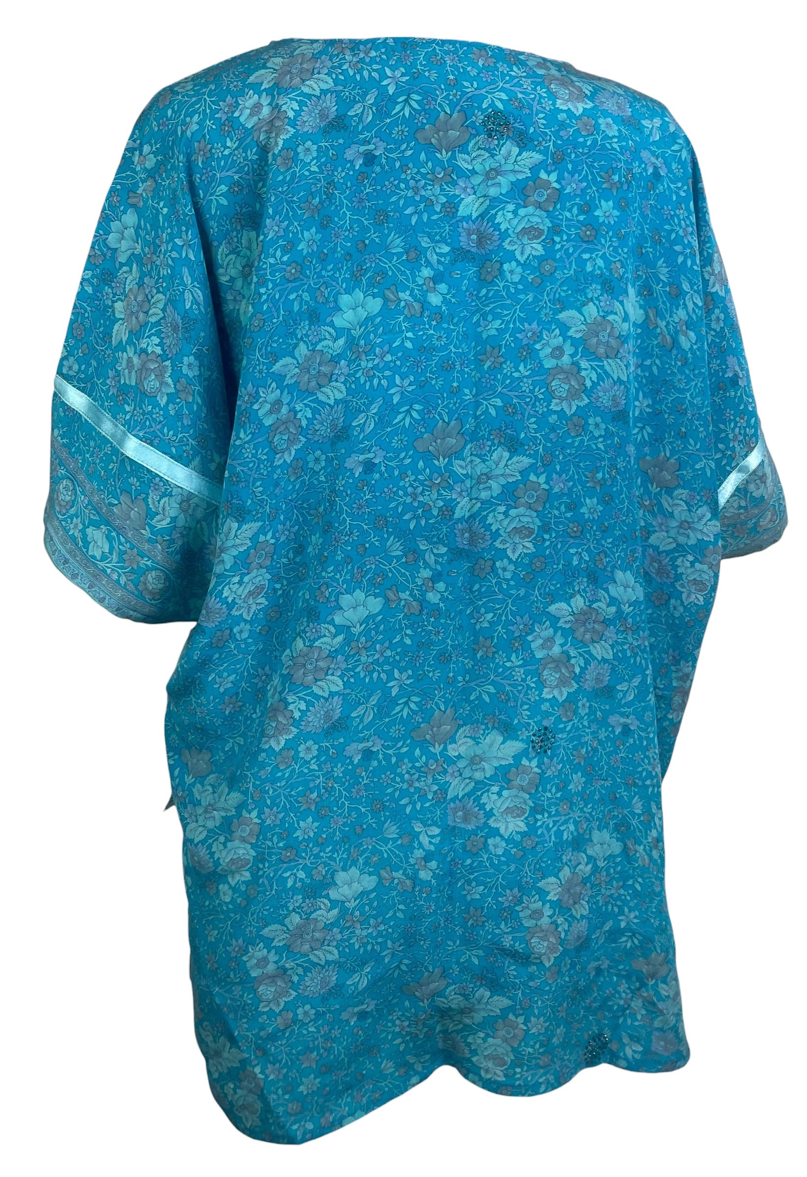 PRC9005 Wabi Sabi Pure Silk Kimono-Sleeved Jacket with Belt