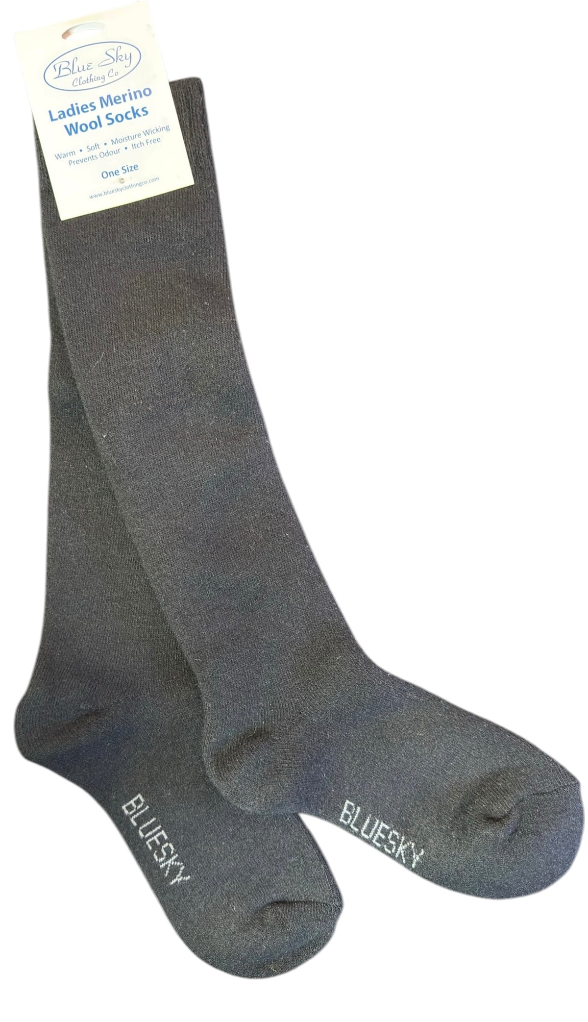 Merino Wool Blend Boot Socks for Literacy