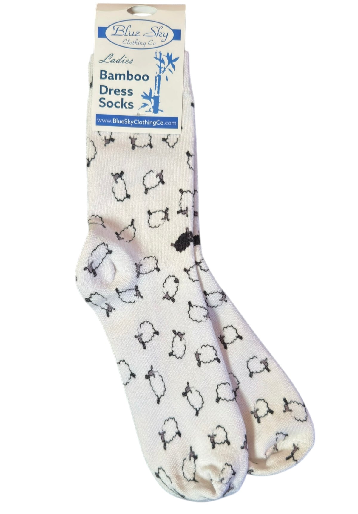 Counting Sheep Bamboo Crew Socks
