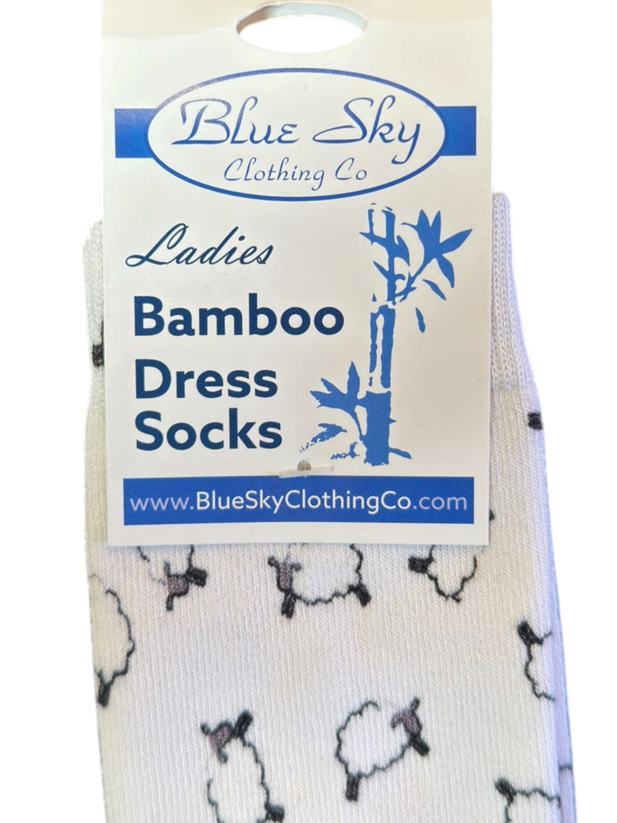 Counting Sheep Bamboo Crew Socks