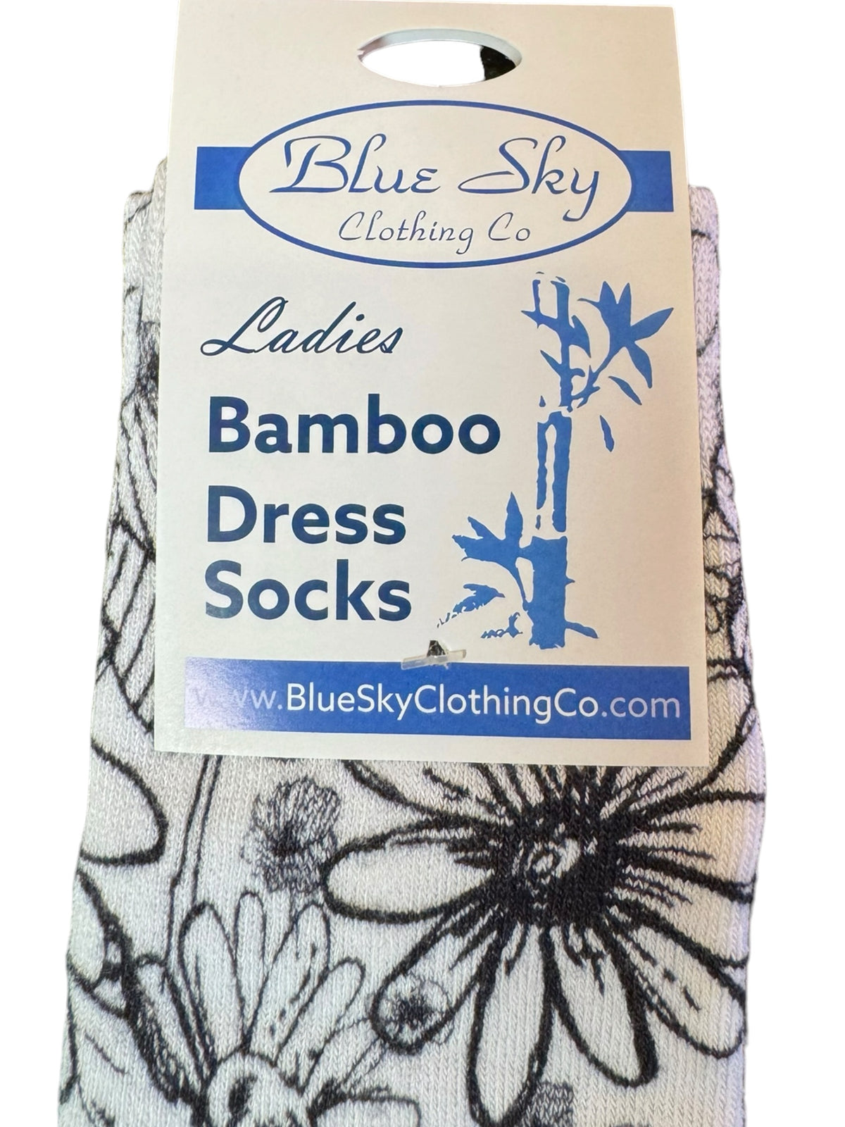 Daisy Doodles Bamboo Crew Socks