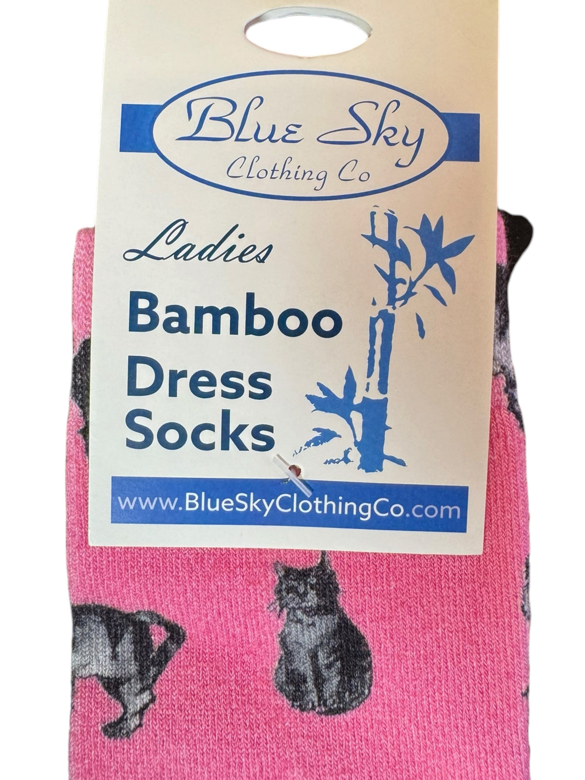 Curious Cat Bamboo Crew Socks
