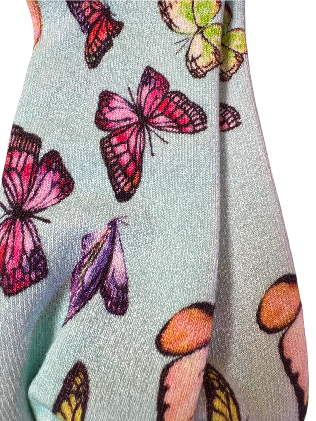Flutter Bamboo Crew Socks