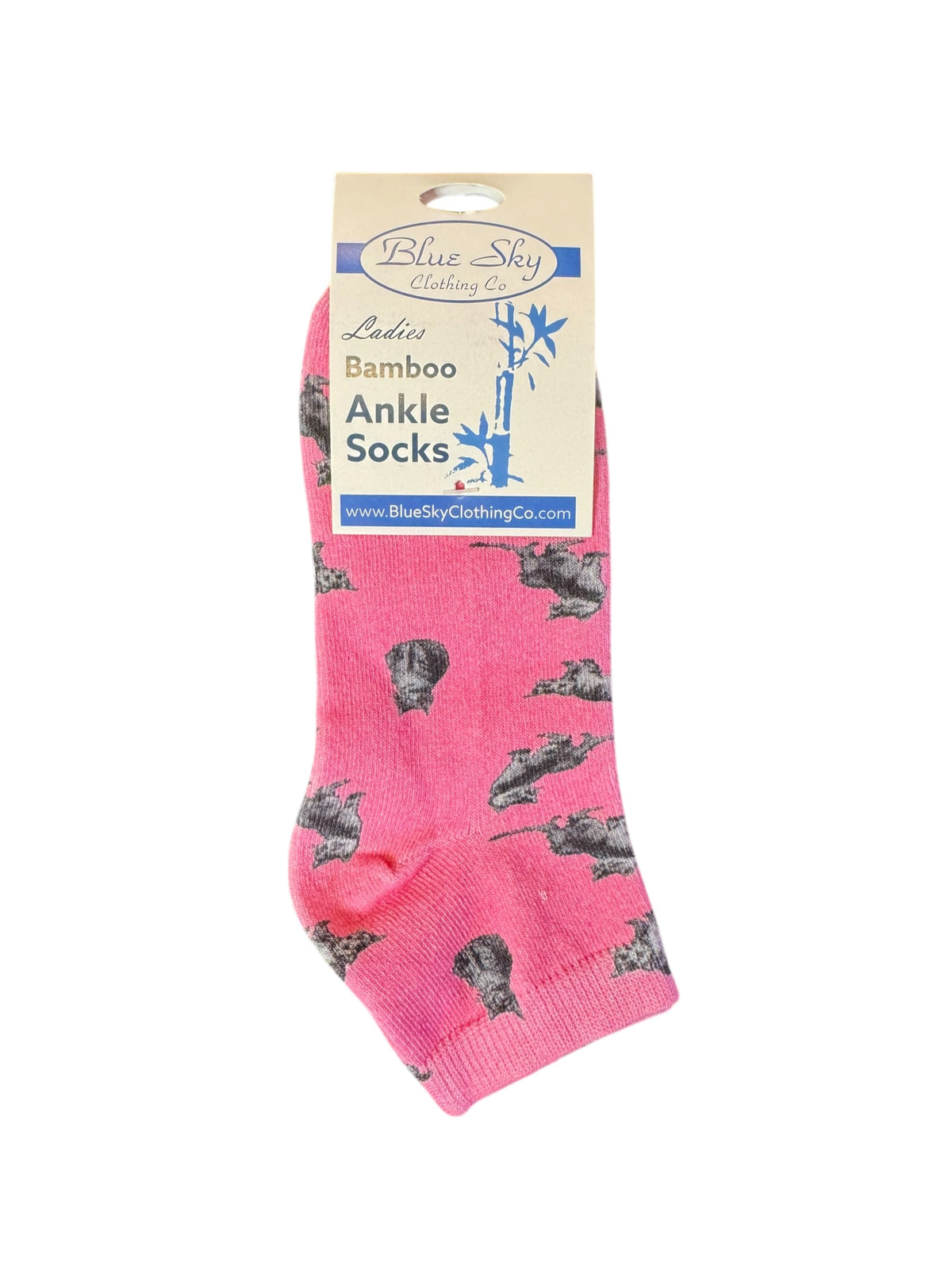 Curious Cat Bamboo Ankle Socks