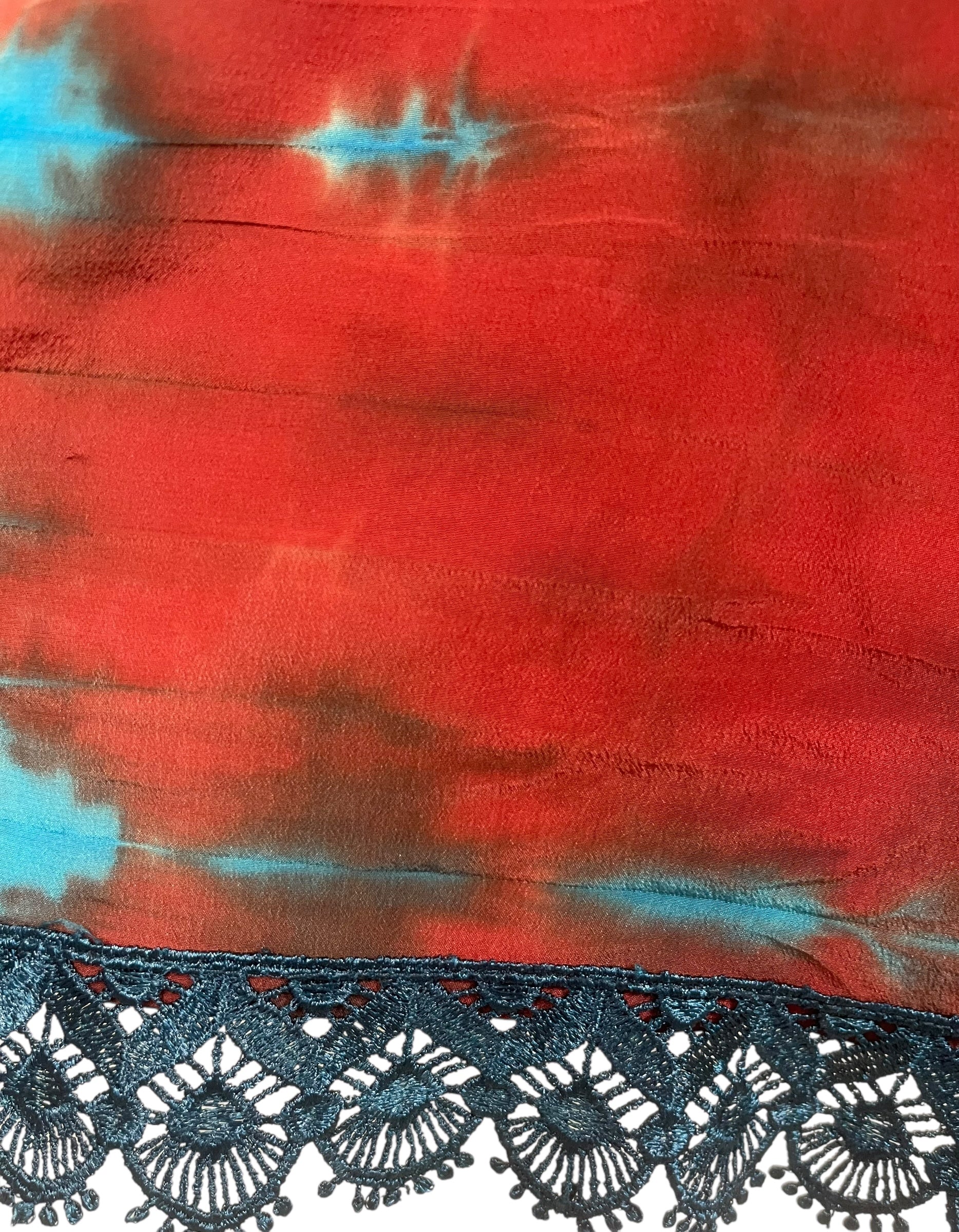 PRC8319 Avatar Pure Silk Kimono-Sleeved Jacket with Belt