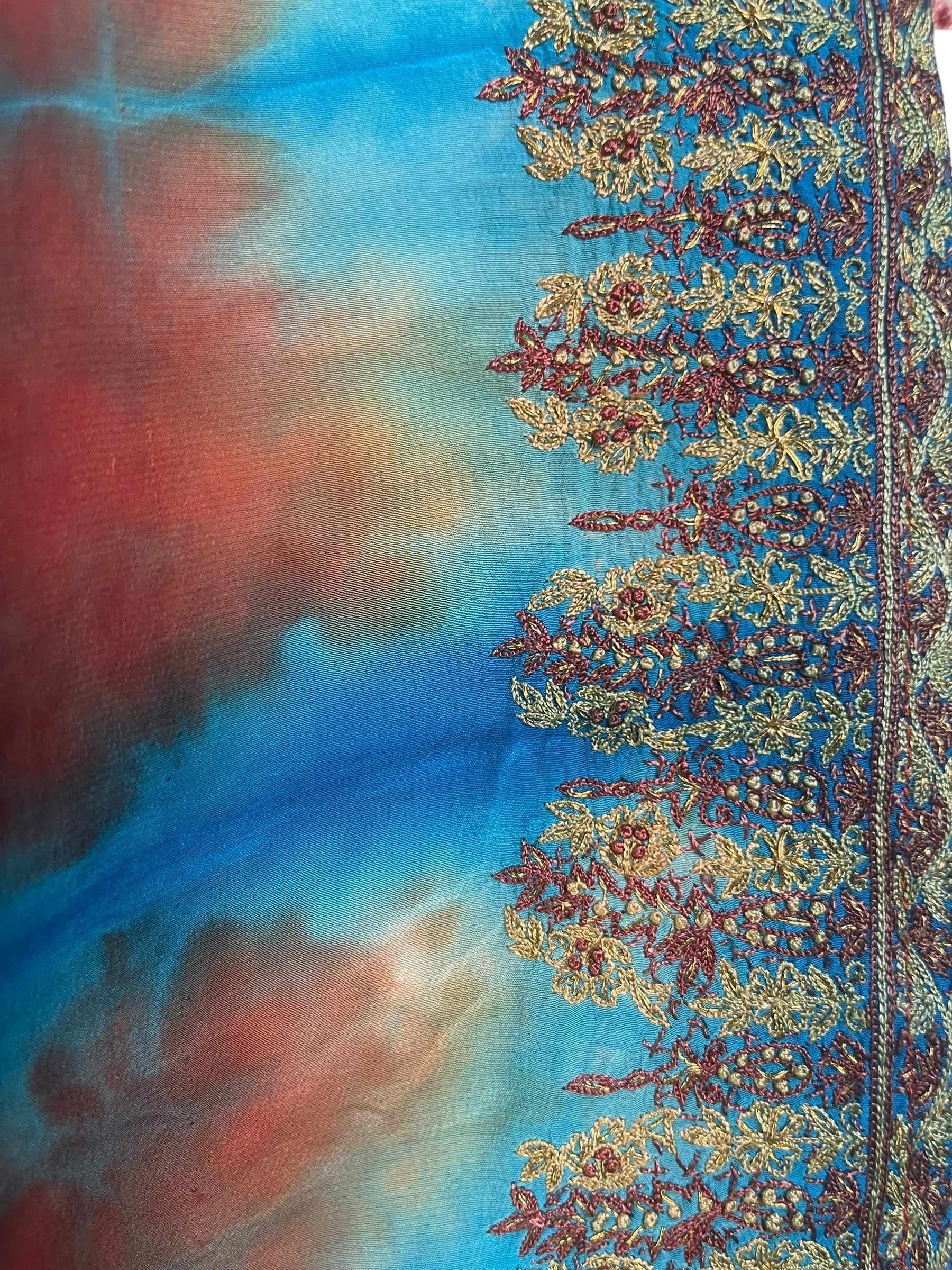 PRC8319 Avatar Pure Silk Kimono-Sleeved Jacket with Belt