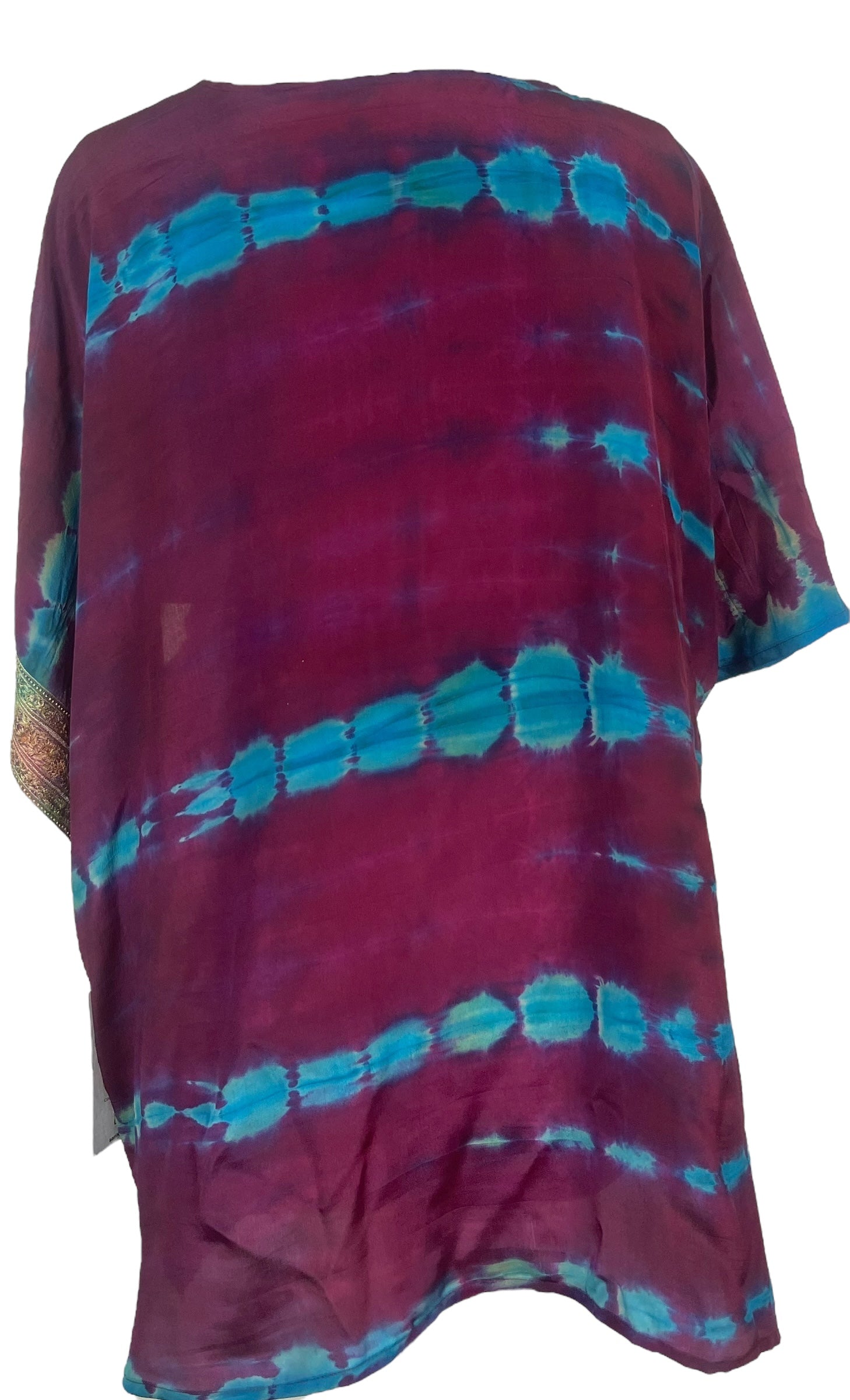 PRC8324 Avatar Pure Silk Kimono-Sleeved Jacket with Belt