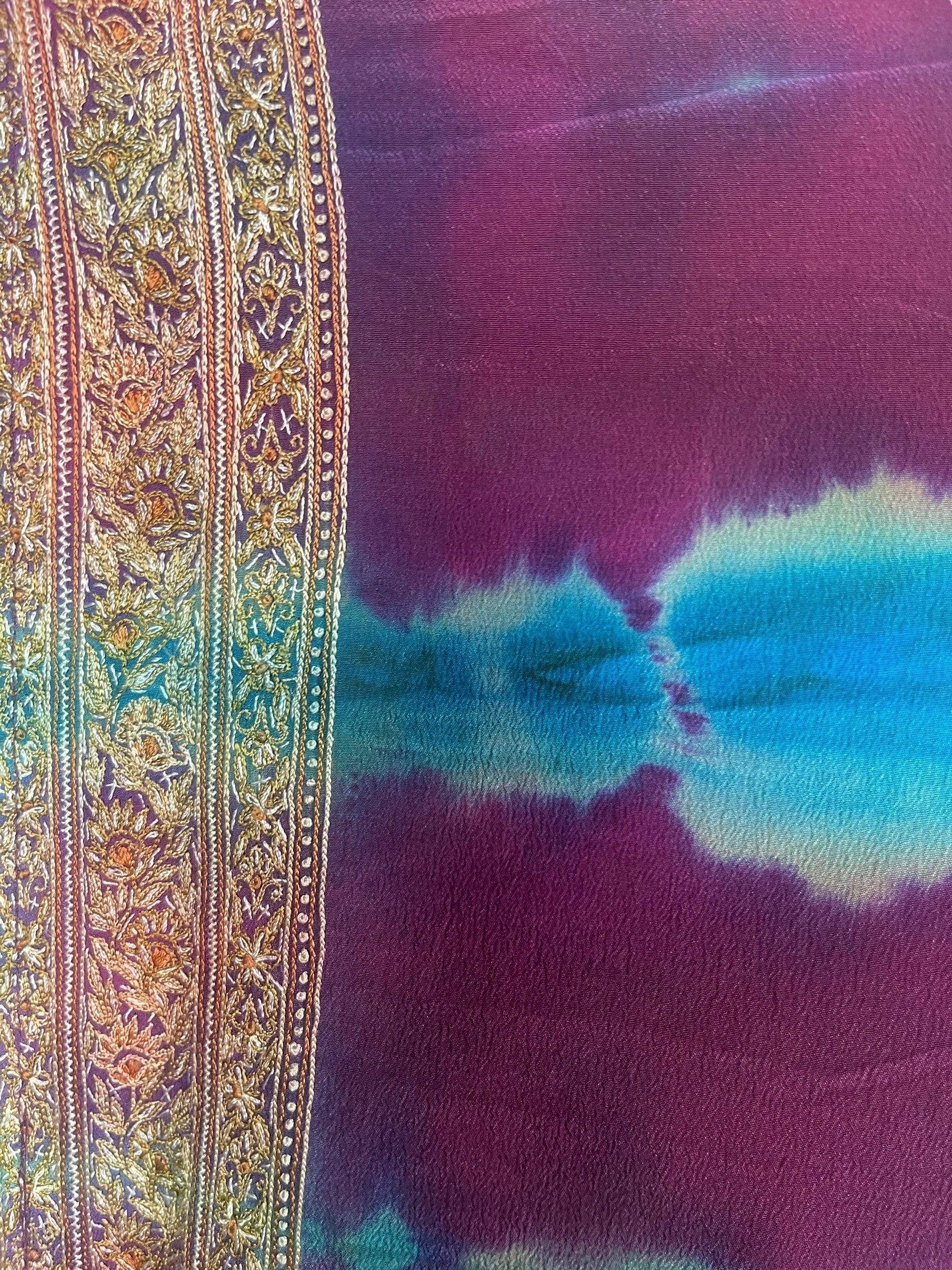 PRC8324 Avatar Pure Silk Kimono-Sleeved Jacket with Belt