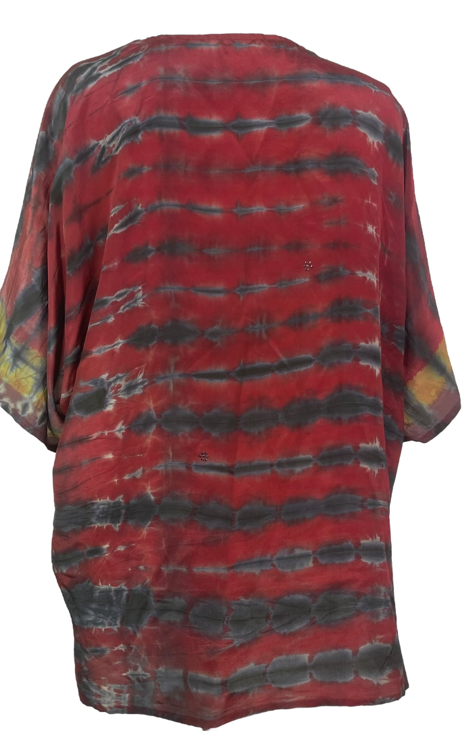 PRC8329 Avatar Pure Silk Kimono-Sleeved Jacket with Belt