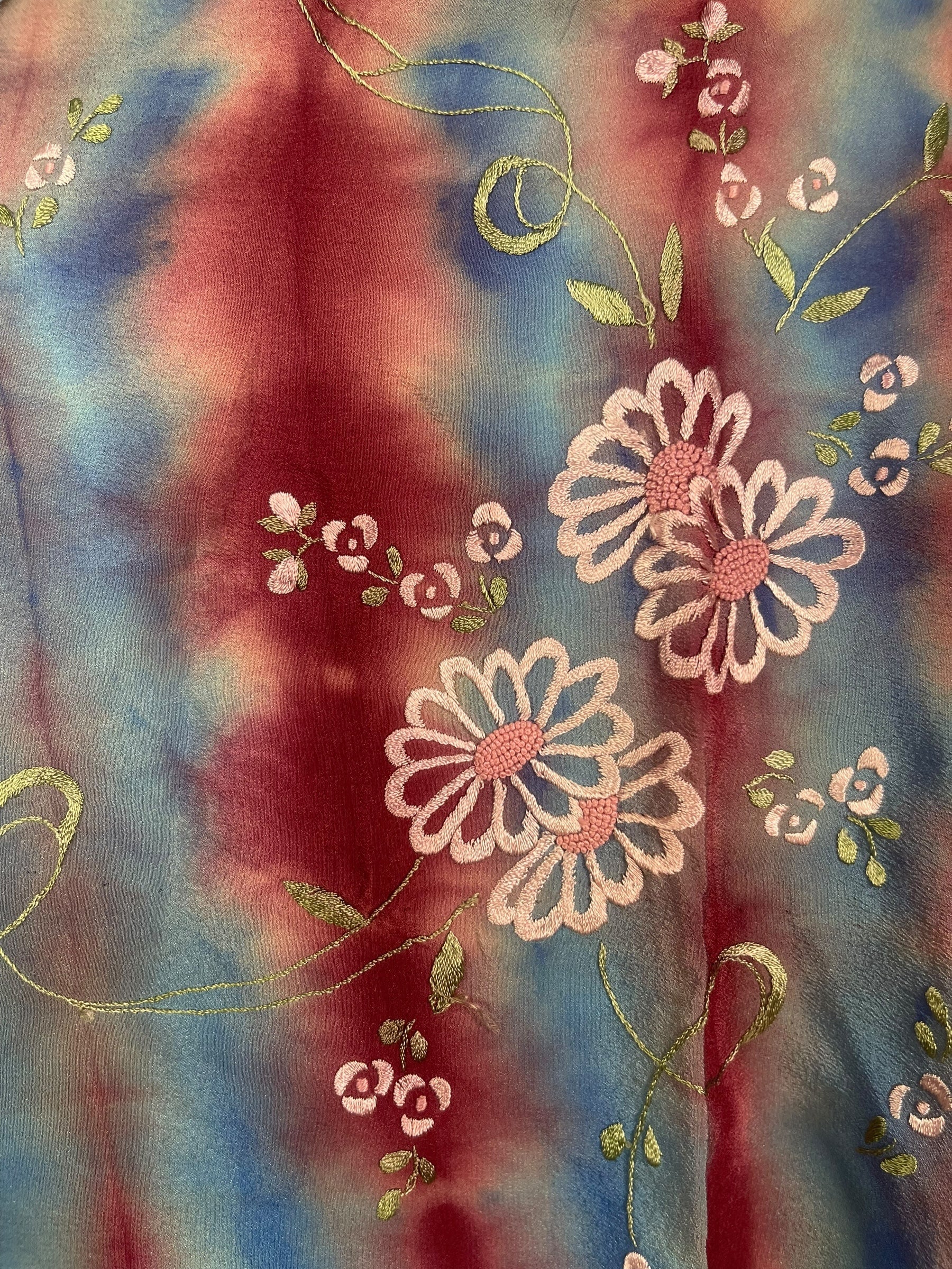 PRC8323 Avatar Pure Silk Kimono-Sleeved Jacket with Belt