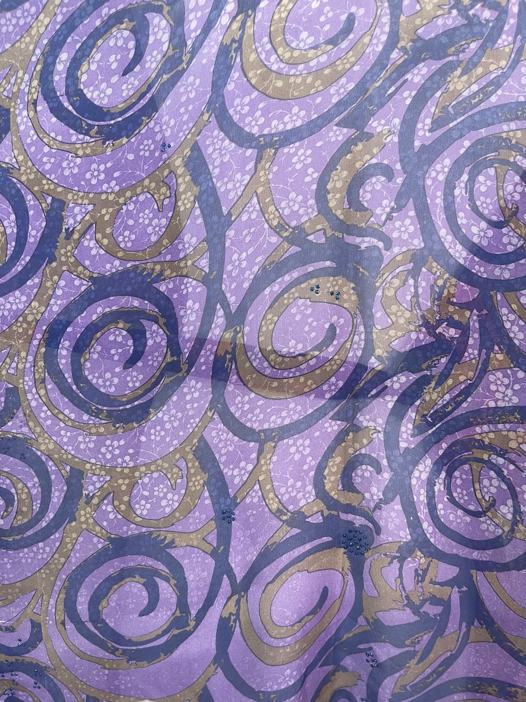 PRG8334 Sheer Avatar Pure Silk Kimono-Sleeved Jacket with Belt