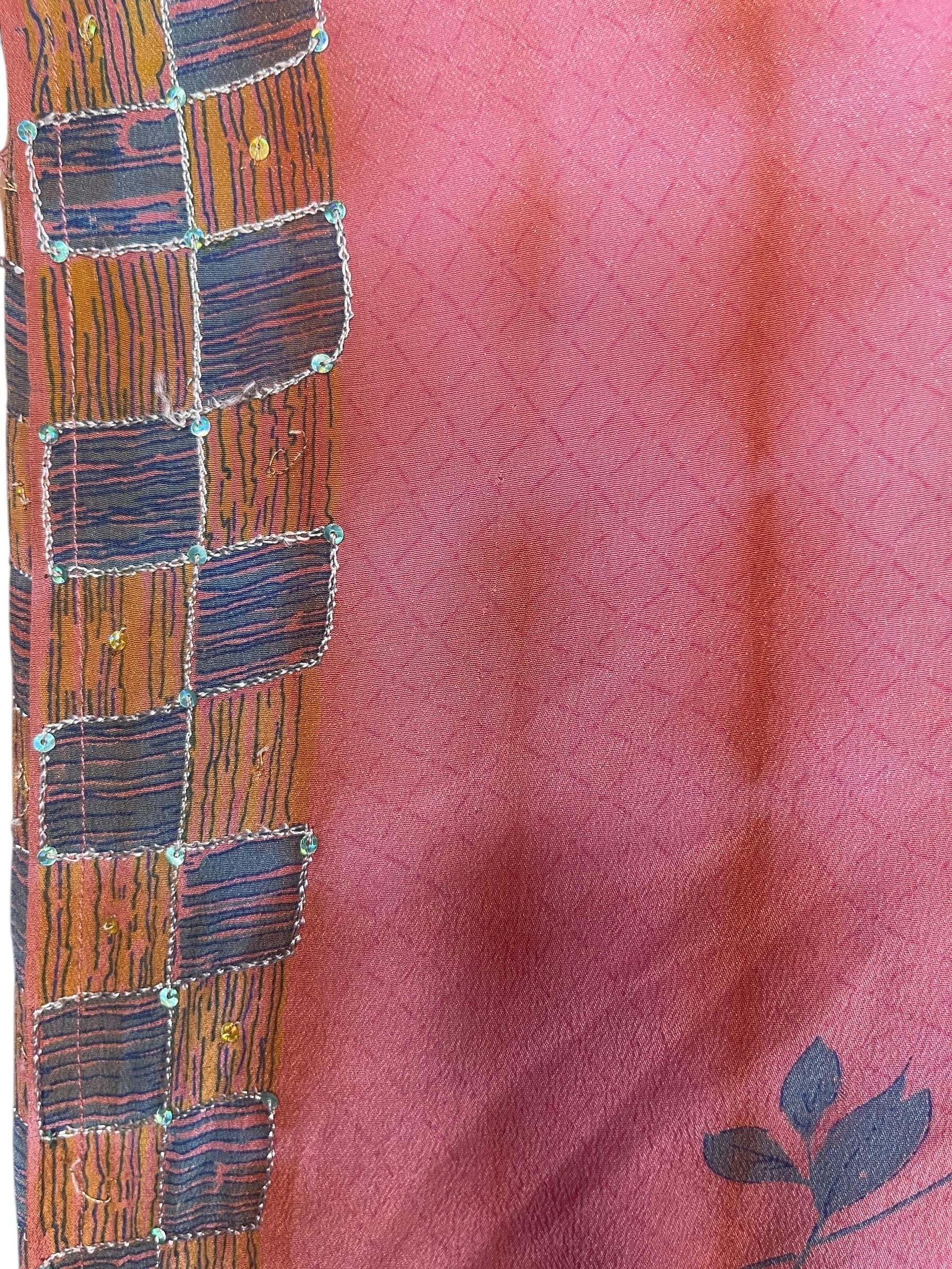 PRC8330 Wabi Sabi Pure Silk Kimono-Sleeved Jacket with Belt