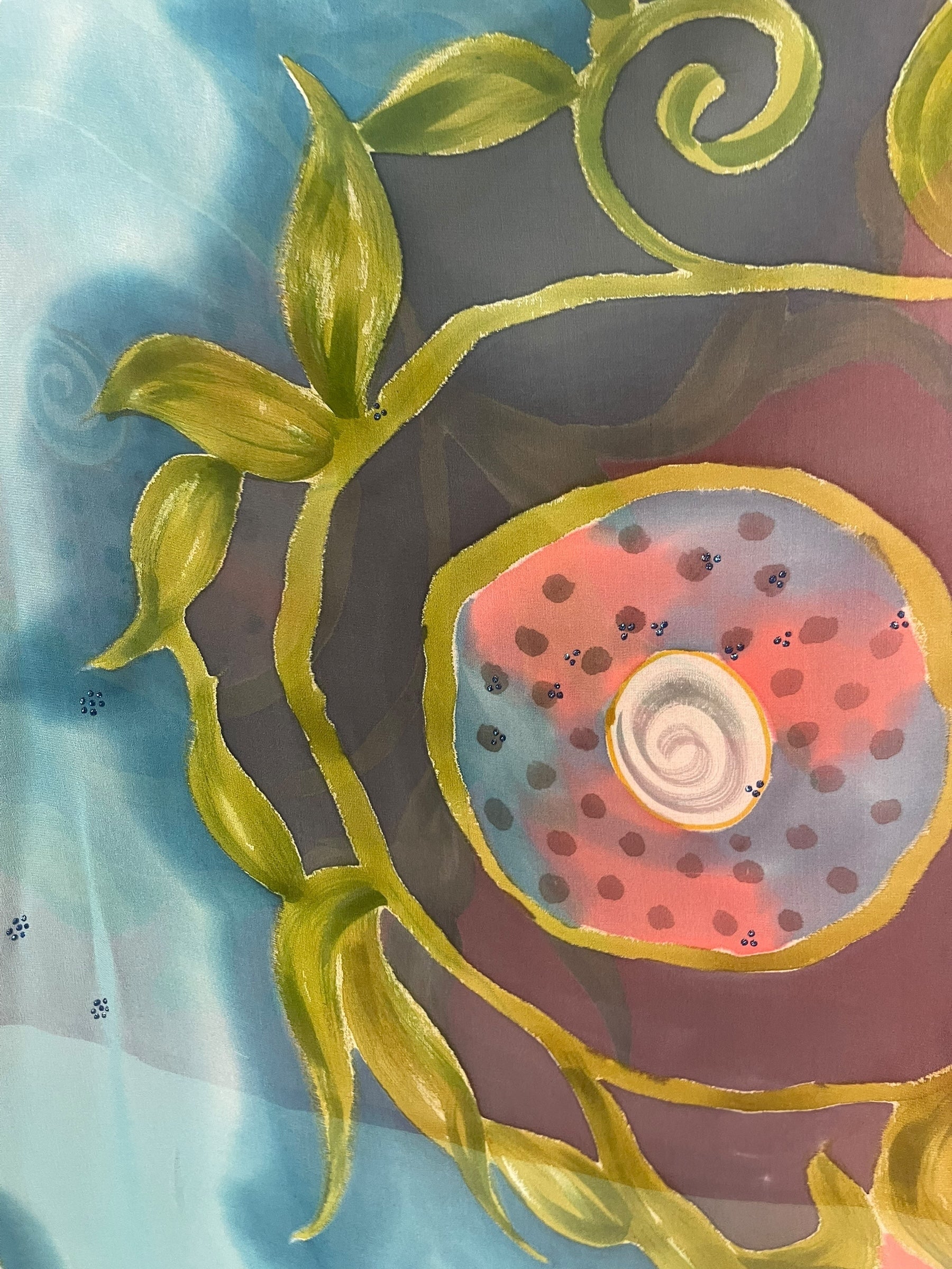 PREVIEW PRG8341 Sheer Wabi Sabi Pure Silk Hi Lo Top by DECEMBER2025 – Handmade ethical Hi Lo Top from sariKNOTsari using upcycled silk. Designed in Canada for travel and slow fashion, loved from Toronto to LA to Sydney.