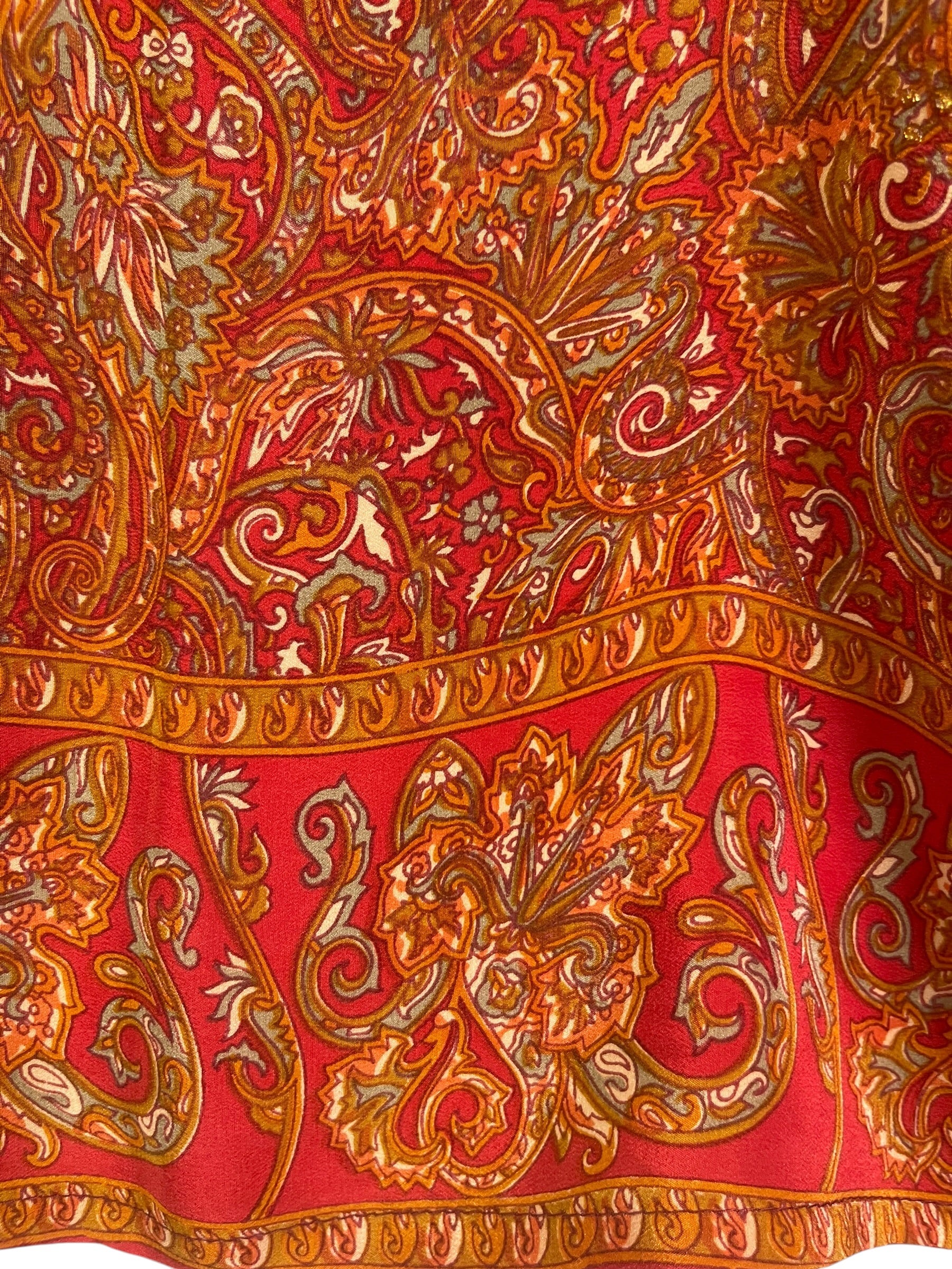 PRC9094  Avatar Pure Silk Kimono-Sleeved Top