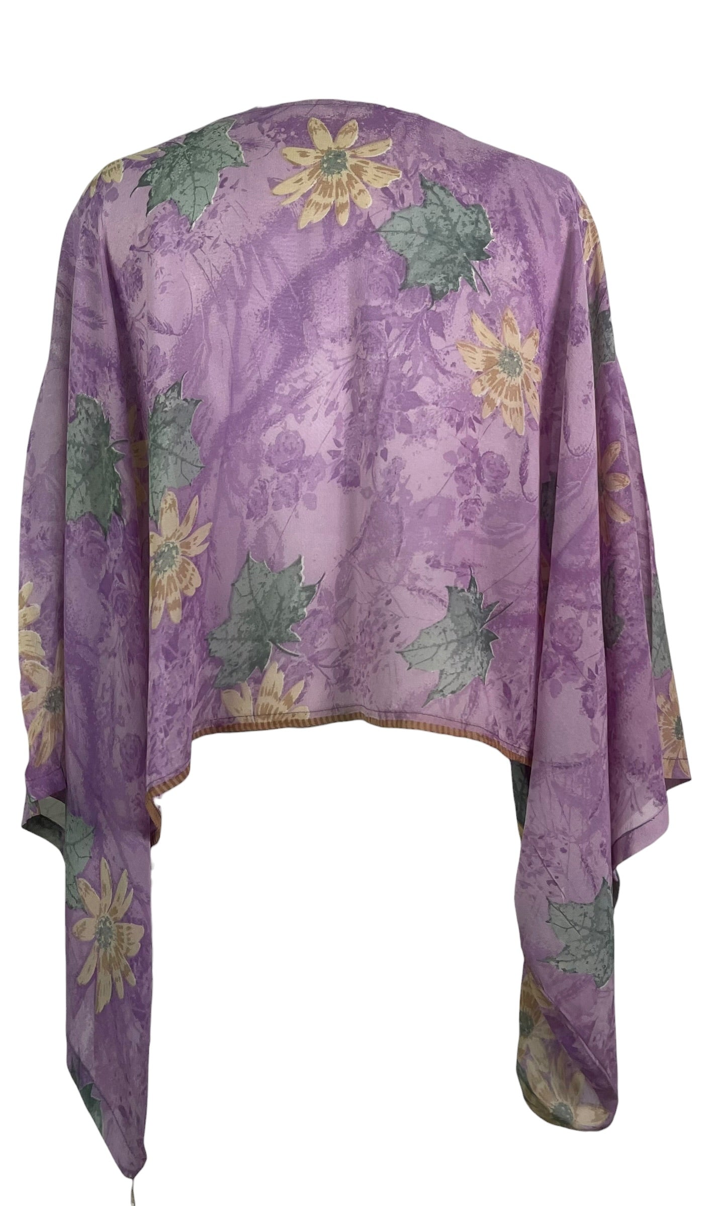 Releases Sunday at 8pm EST  PRG9104 Sheer Avatar Pure Silk Kimono-Sleeved Top