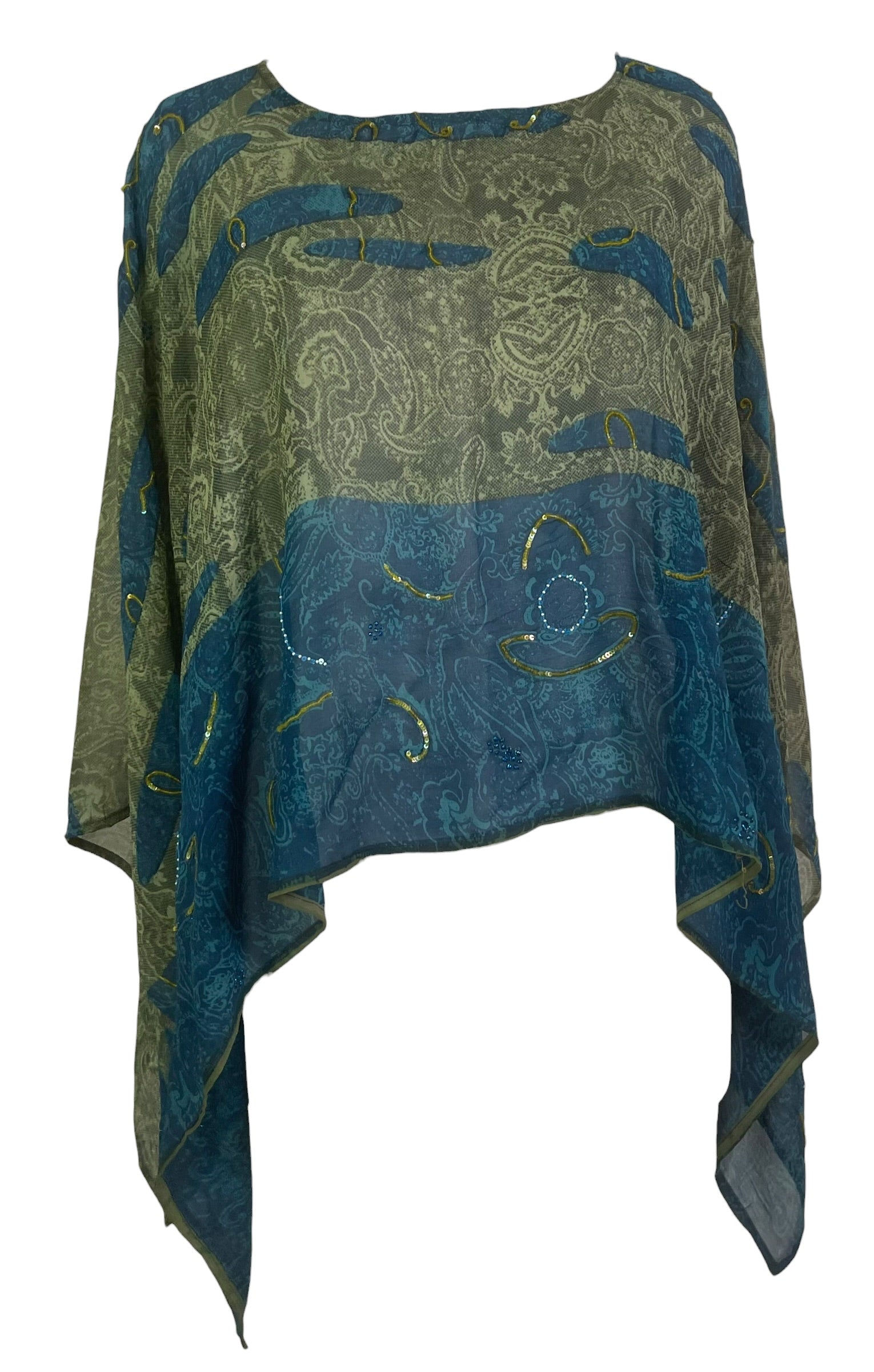 Releases Sunday at 8pm EST PRG8709 Sheer Pure Silk Wabi Sabi Capelet Poncho