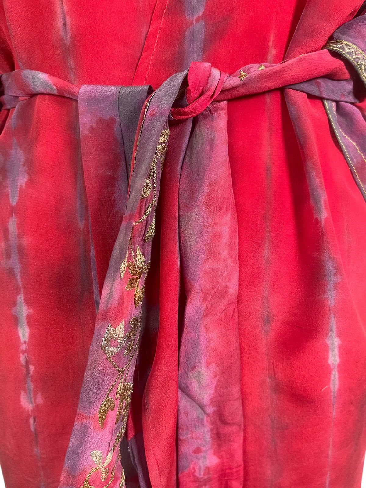 Releases Sunday at 8pm EST PRC9101 Avatar Pure Silk Kimono-Sleeved Jacket with Belt