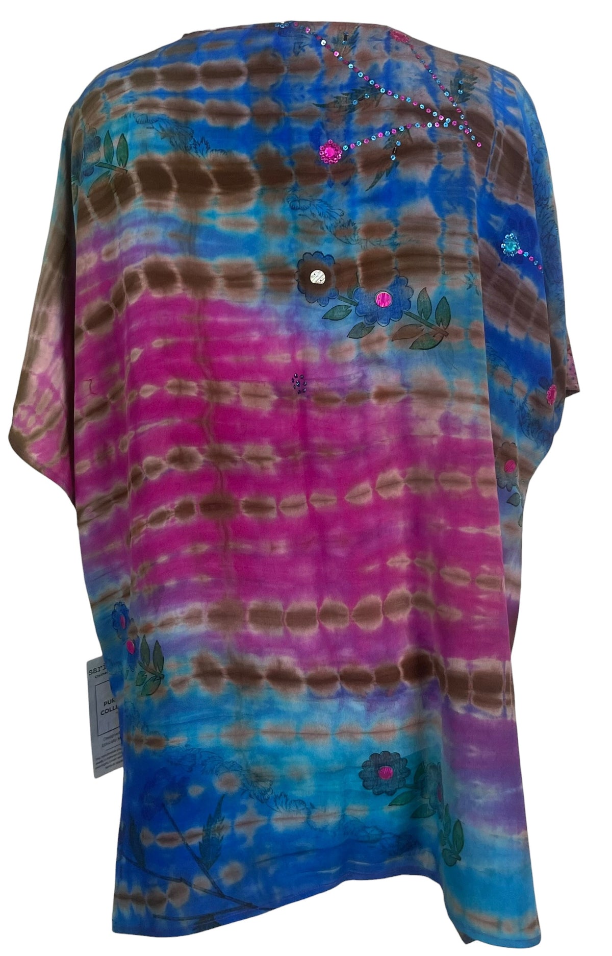 Releases Sunday at 8pm EST PRC9097 Avatar Pure Silk Kimono-Sleeved Jacket with Belt