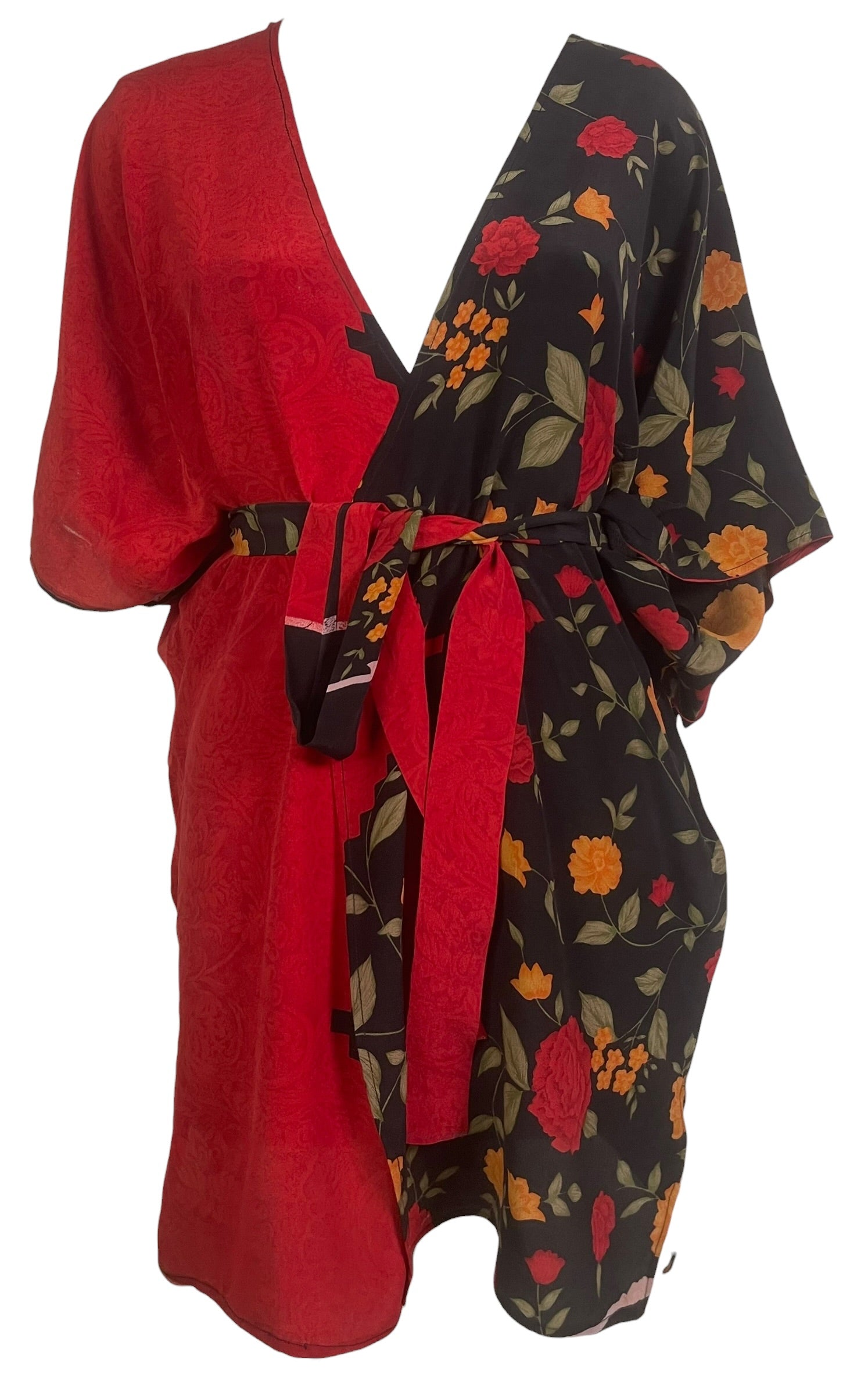 Releases Sunday August 9th at 8pm EST PRC9099 Wabi Sabi Pure Silk Kimono-Sleeved Jacket with Belt