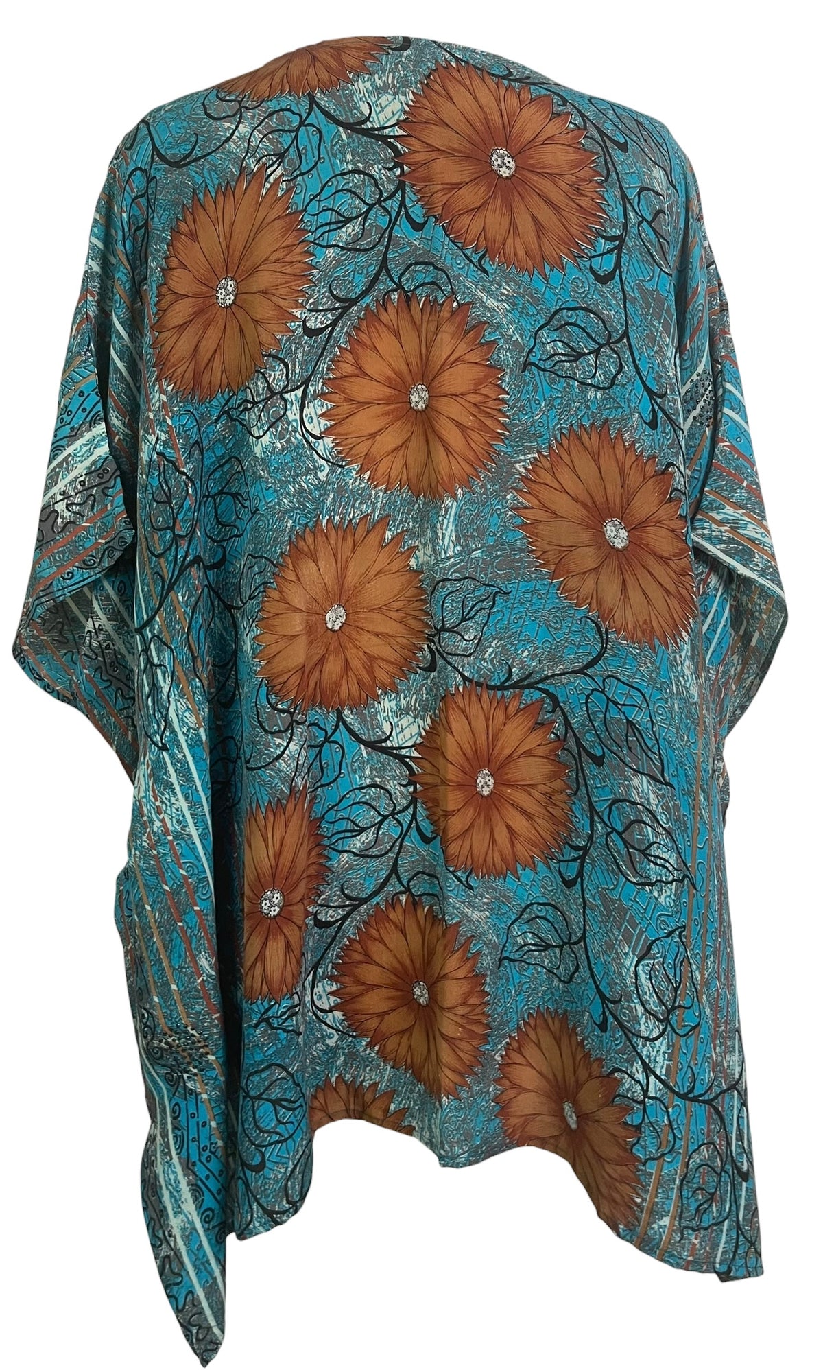 Releases Sunday at 8pm EST  PRC8737 Avatar Pure Silk Short Kaftan Tunic with Slits
