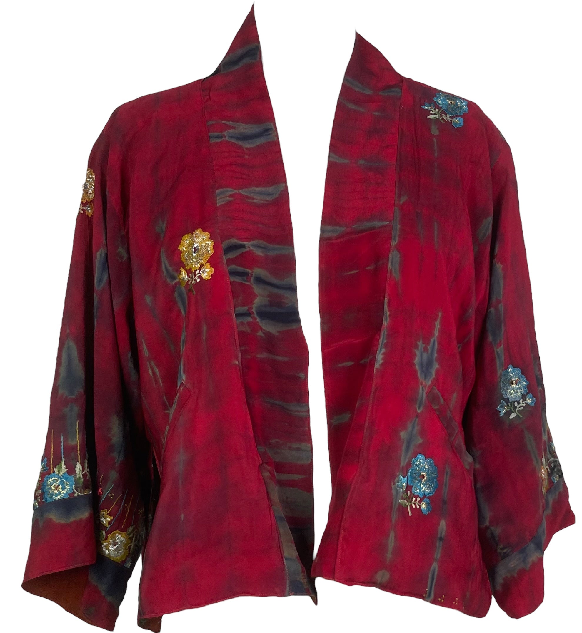 PRC8358 Avatar Reversible Pure Silk Jiva Jacket with Slits