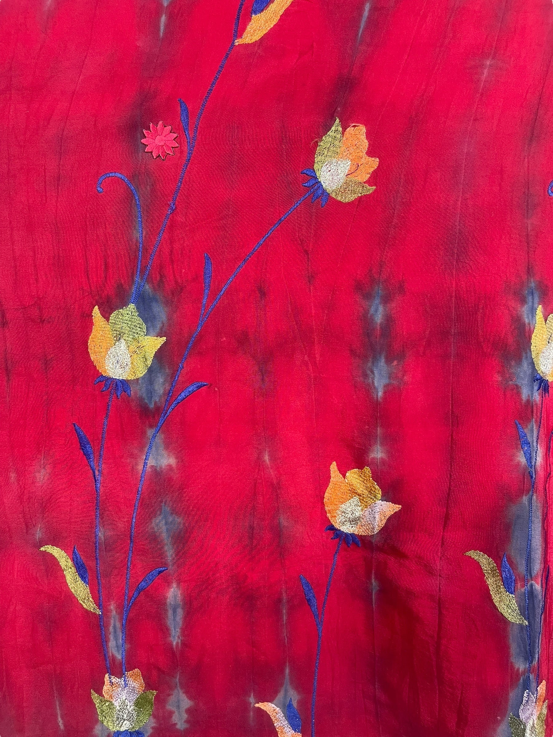 PREVIEW PRC8370 Avatar Reversible Pure Silk Jiva Jacket with Slits by DECEMBER2025 – Handmade ethical Jiva Jacket from sariKNOTsari using upcycled silk. Designed in Canada for travel and slow fashion, loved from Toronto to LA to Sydney.