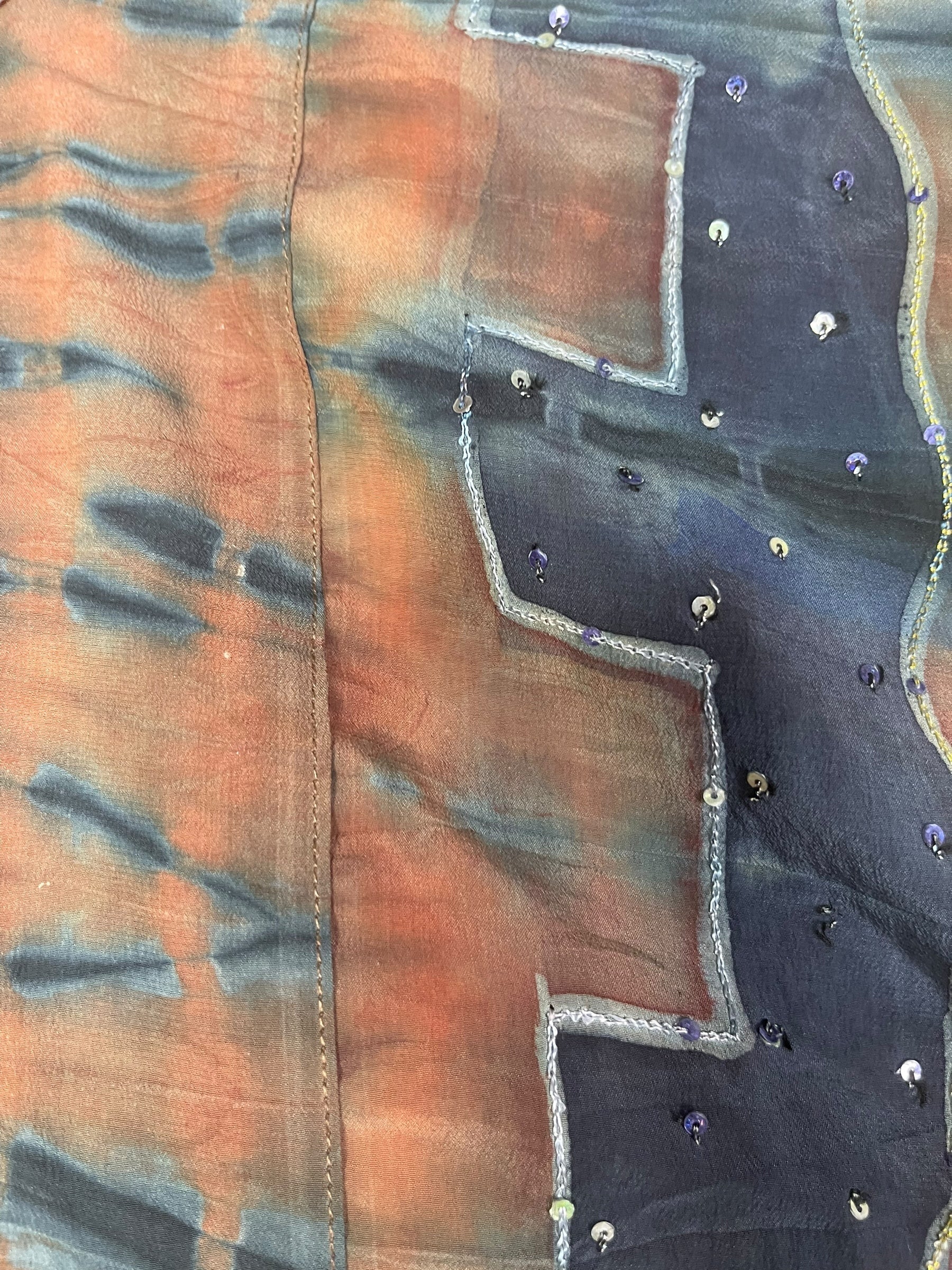 PREVIEW PRC8370 Avatar Reversible Pure Silk Jiva Jacket with Slits by DECEMBER2025 – Handmade ethical Jiva Jacket from sariKNOTsari using upcycled silk. Designed in Canada for travel and slow fashion, loved from Toronto to LA to Sydney.