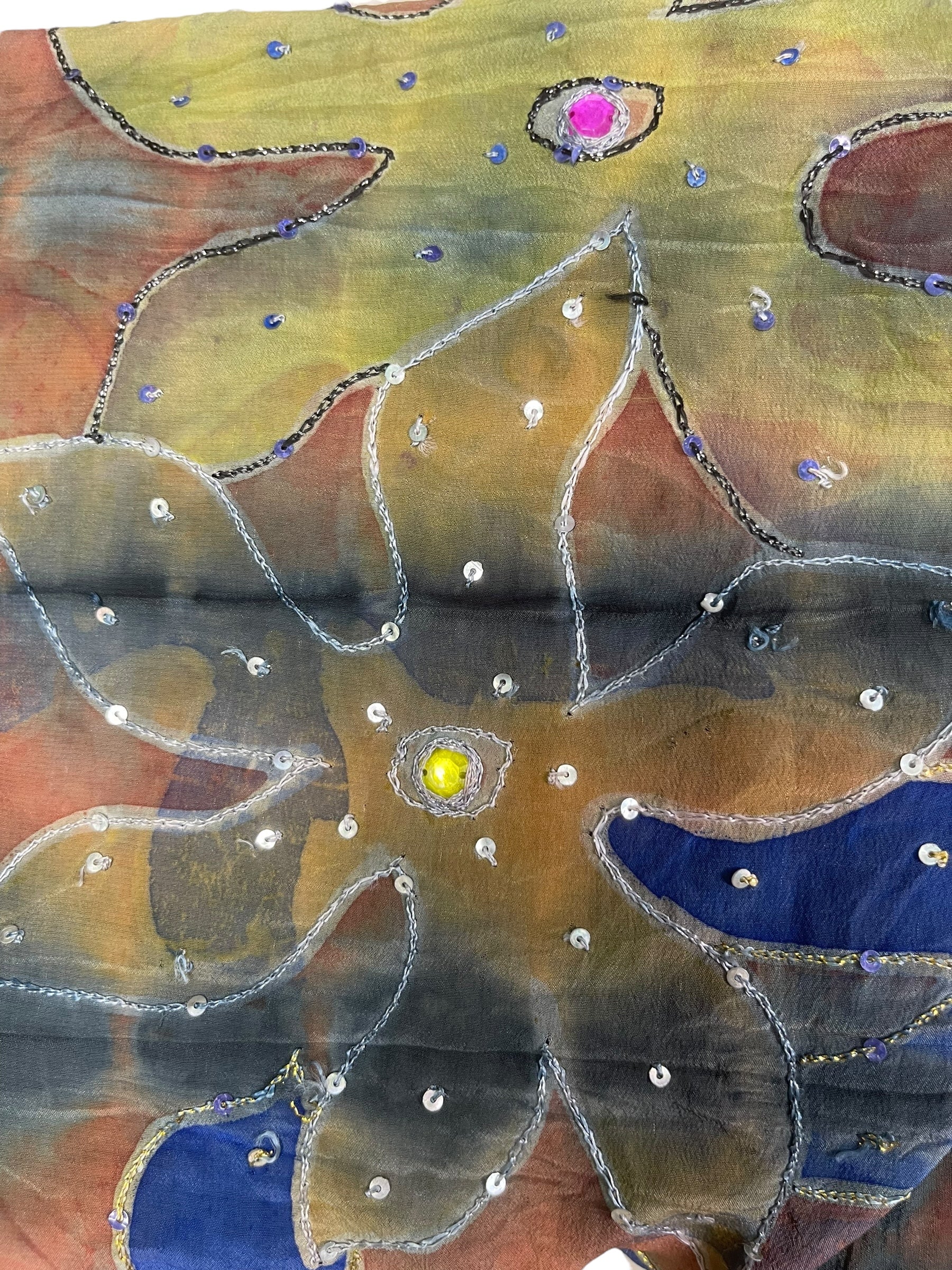 PREVIEW PRC8370 Avatar Reversible Pure Silk Jiva Jacket with Slits by DECEMBER2025 – Handmade ethical Jiva Jacket from sariKNOTsari using upcycled silk. Designed in Canada for travel and slow fashion, loved from Toronto to LA to Sydney.