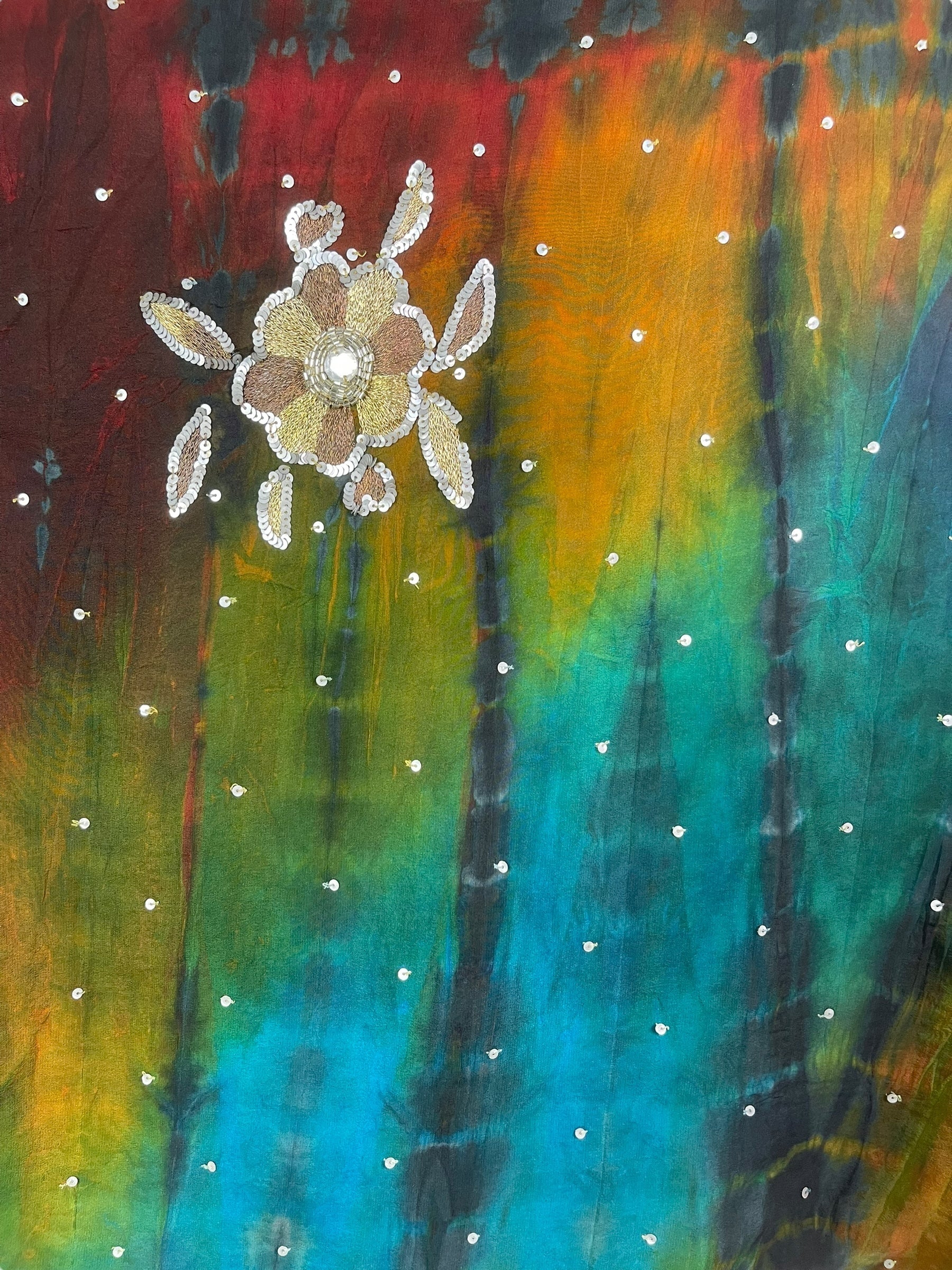 PREVIEW PRC8363 Avatar Reversible Pure Silk Jiva Jacket with Slits by DECEMBER2025 – Handmade ethical Jiva Jacket from sariKNOTsari using upcycled silk. Designed in Canada for travel and slow fashion, loved from Toronto to LA to Sydney.